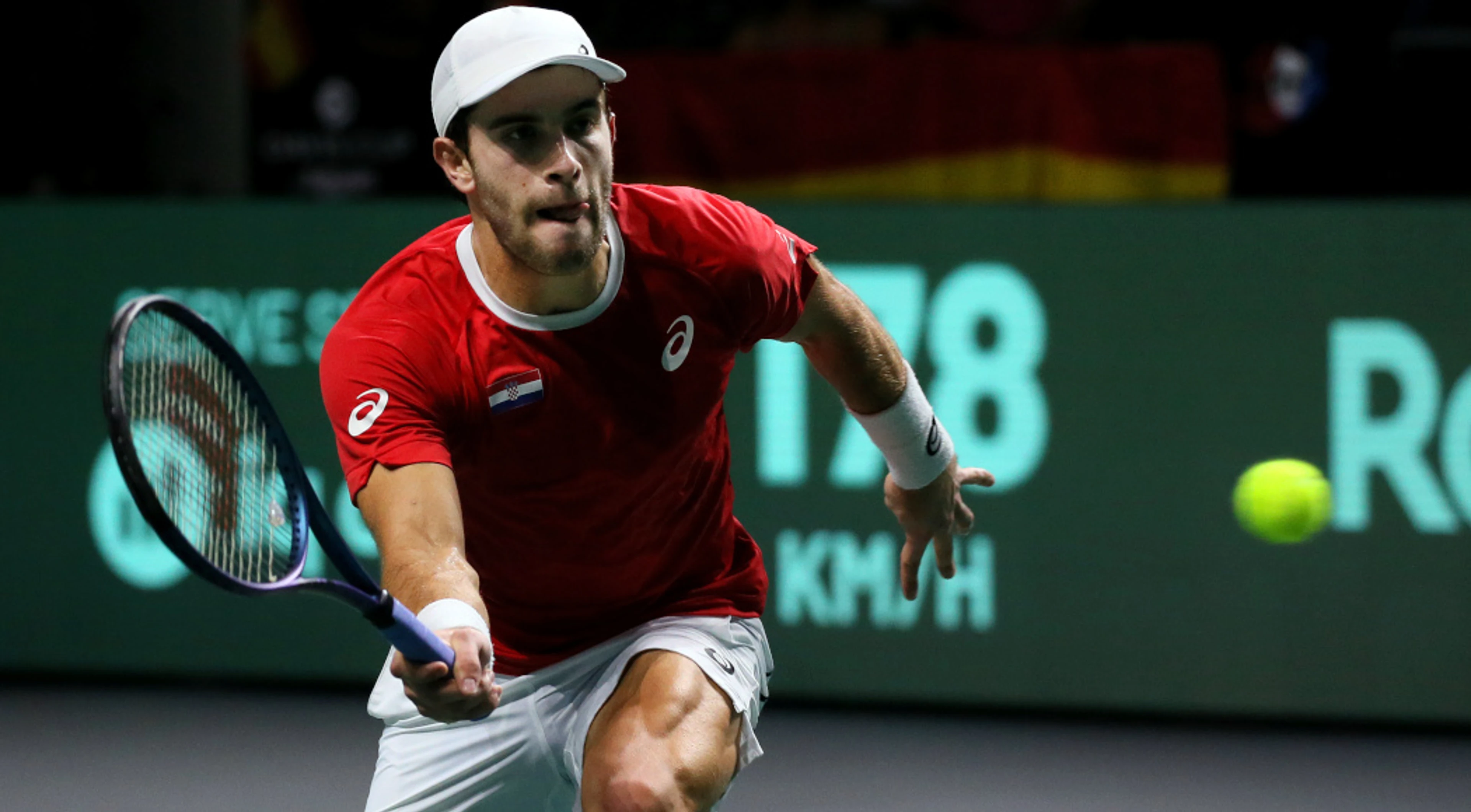 Coric gives Croatia lead over Spain in Davis Cup quarters