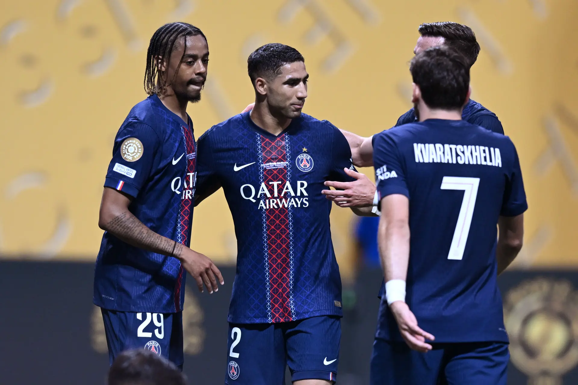 Achraf Hakimi goal |  PSG v Inter Miami |  FIFA Club World Cup Round of 16