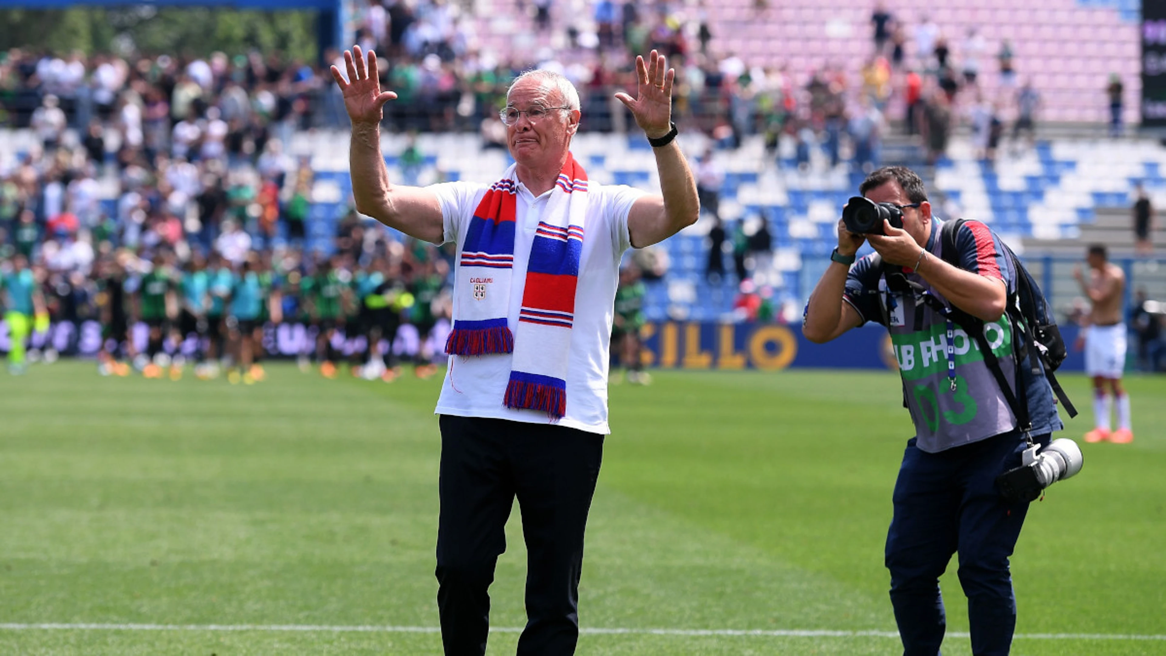 Ranieri steps down as Cagliari manager amid retirement reports