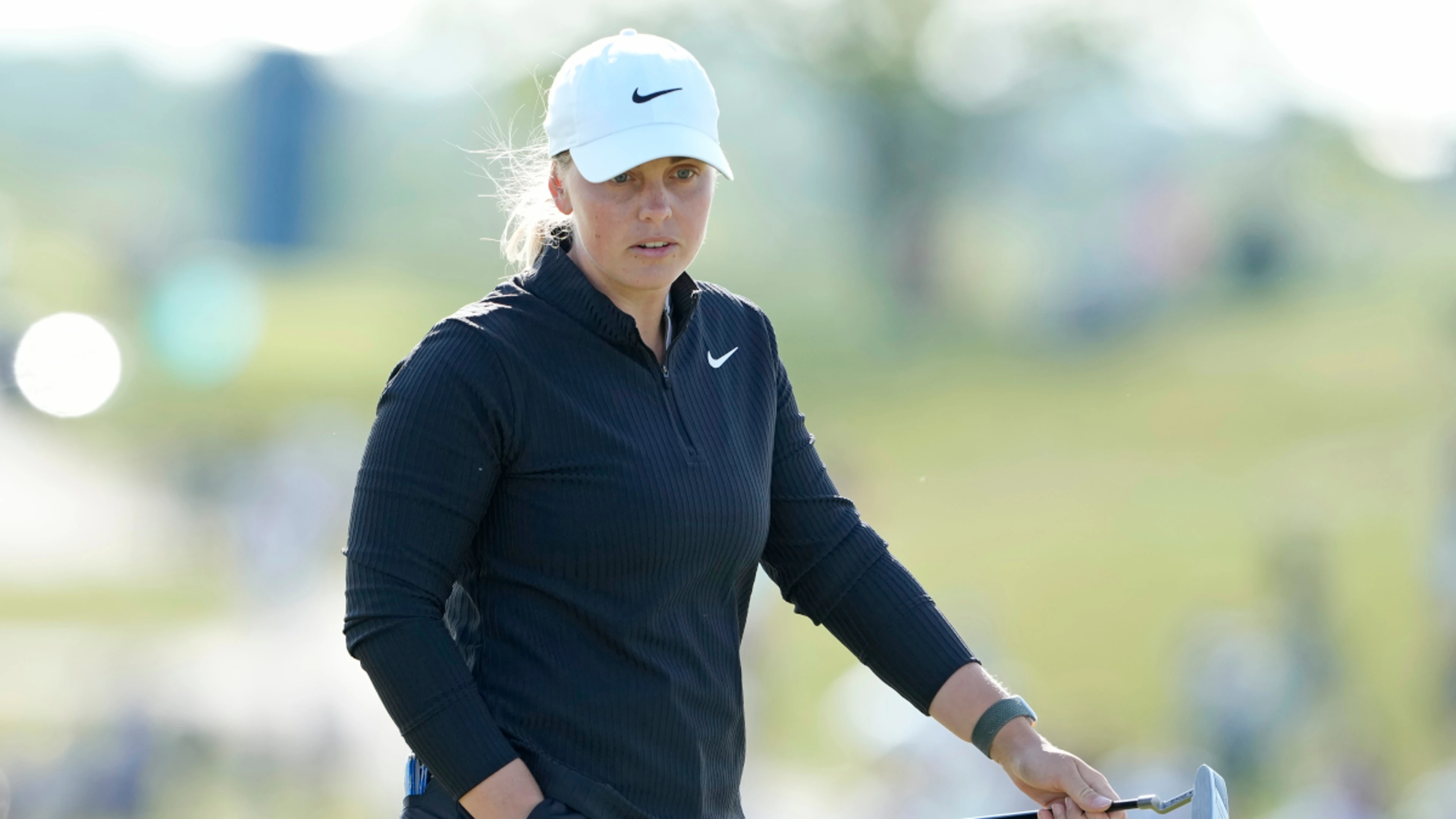 Sweden's Stark grabs one-shot lead at US Women's Open