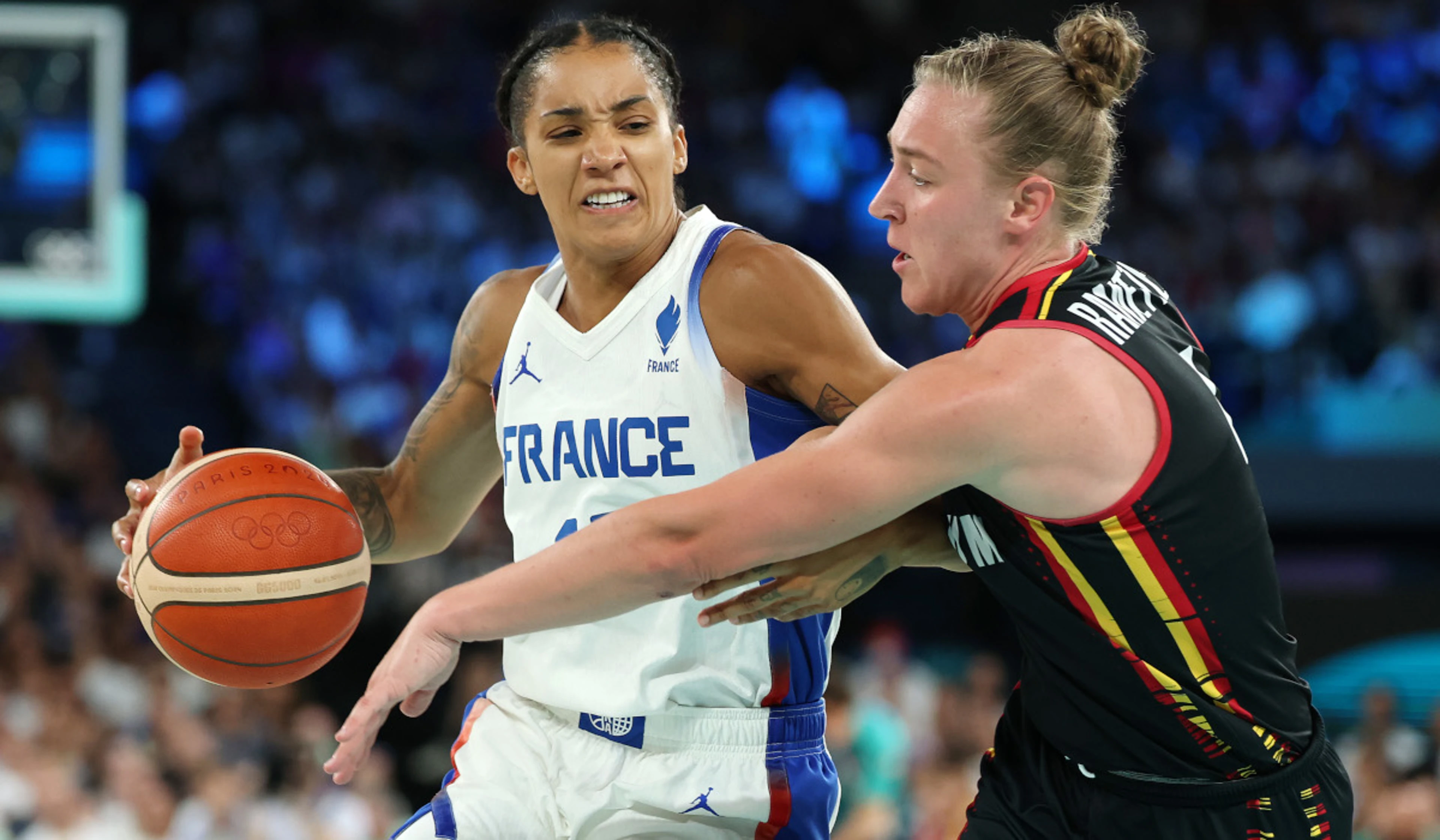 France beat Belgium in overtime to reach Olympic women's basketball final