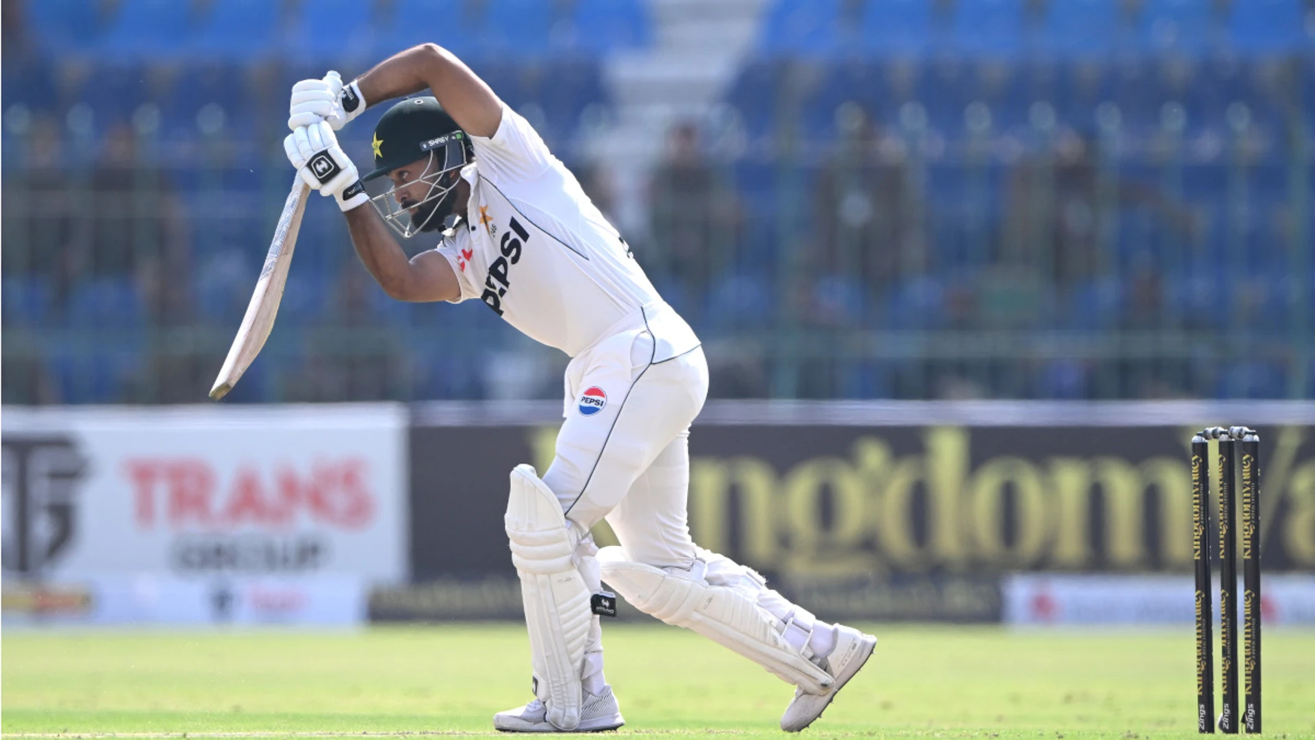 Pakistan 122-1 v England after fifties by Masood and Shafique