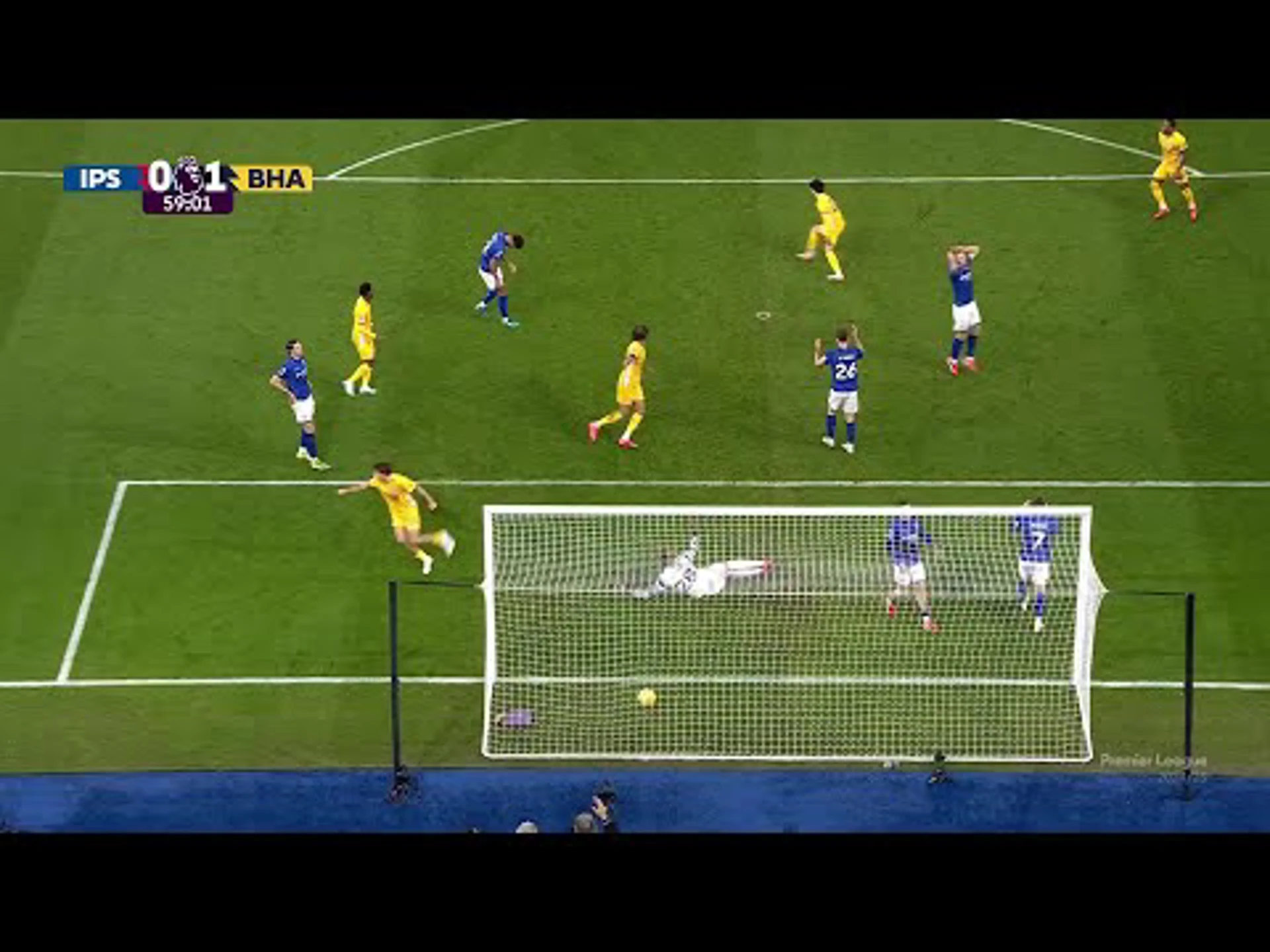 Kaoru Mitoma | 59ᵗʰ Minute Goal v Ipswich Town