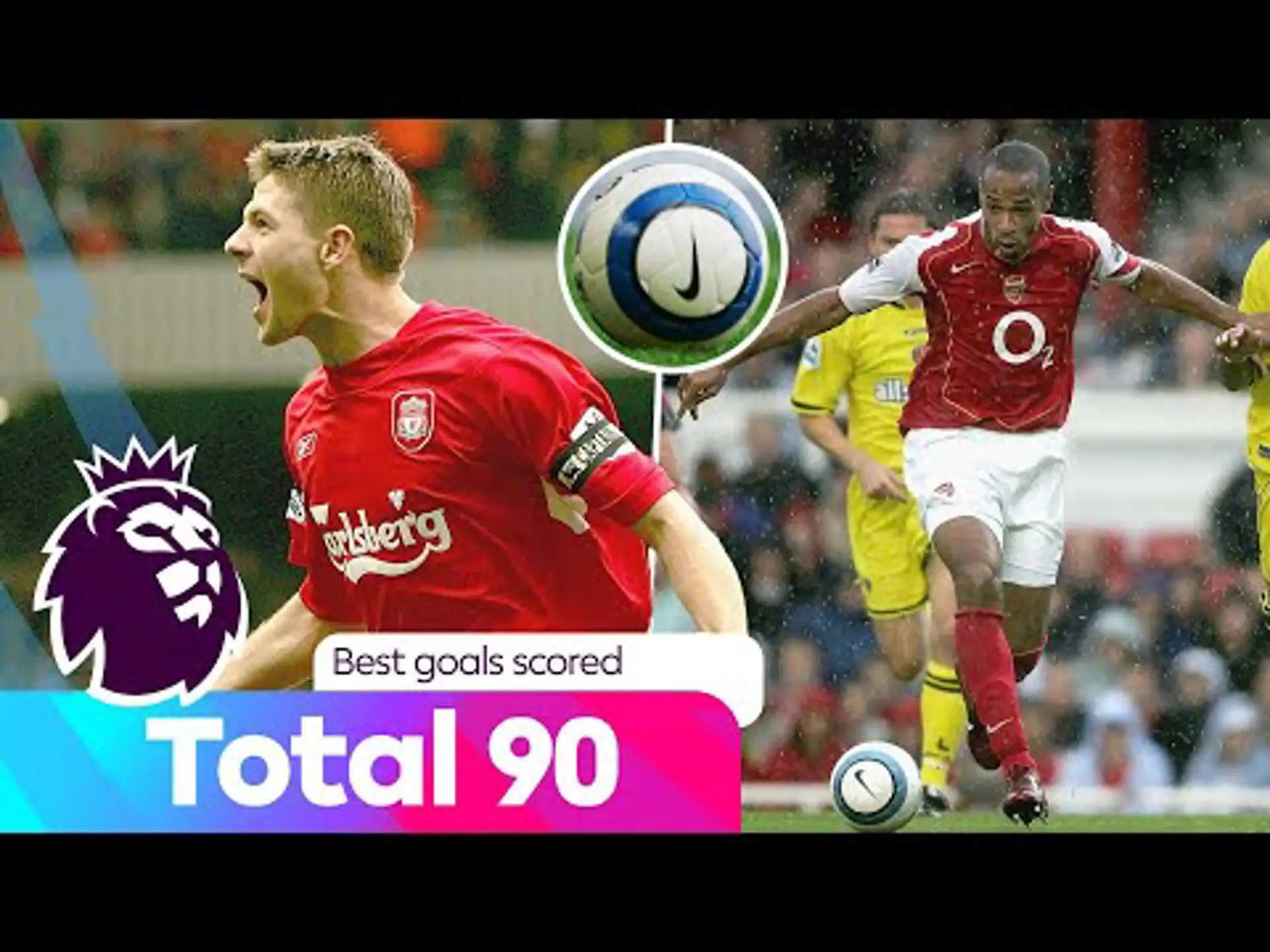 Original Total 90 | Best goals scored | Premier League