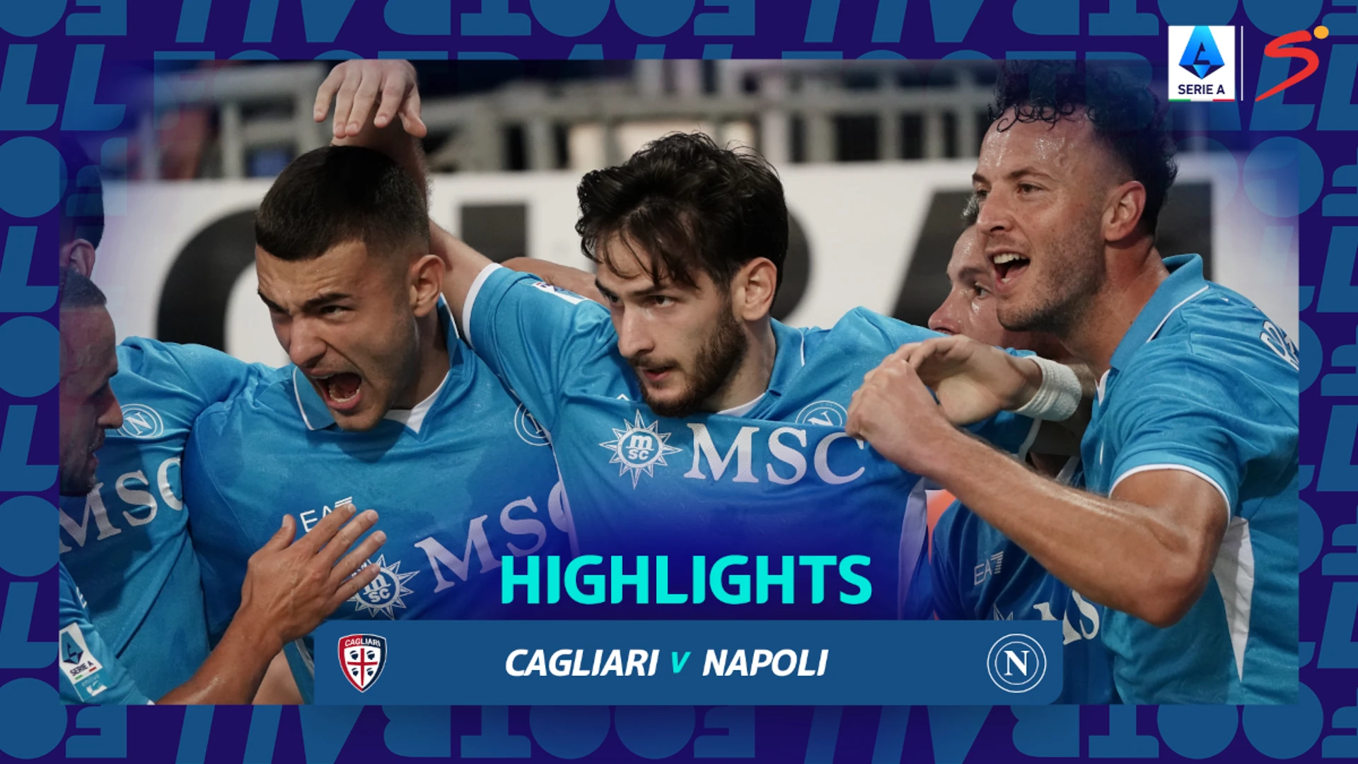 Cagliari v Napoli | Match Highlights | Italian Serie A Matchday 4