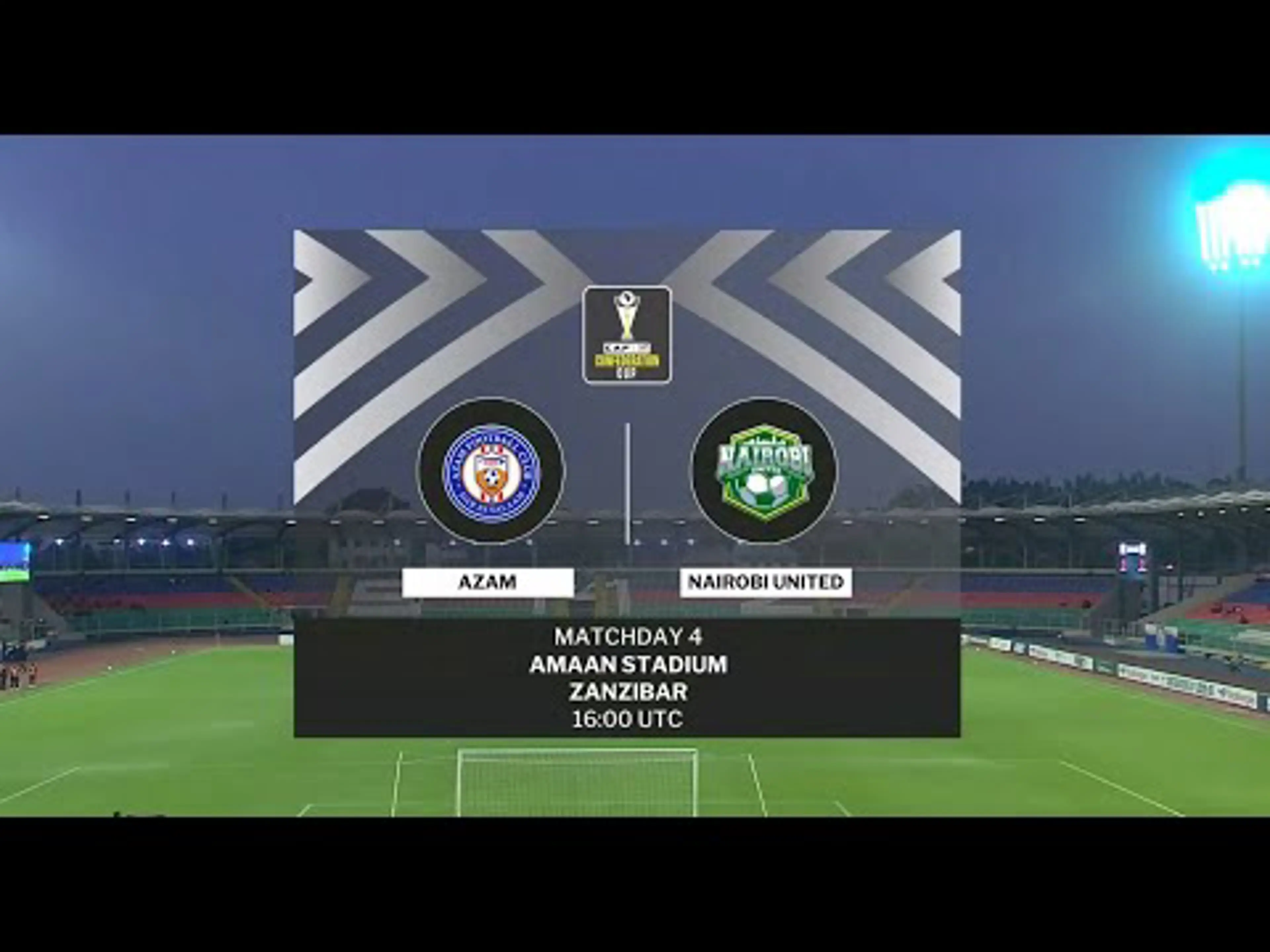 Azam FC v Nairobi Utd | MAtch Highlights | CAF Confederation Cup