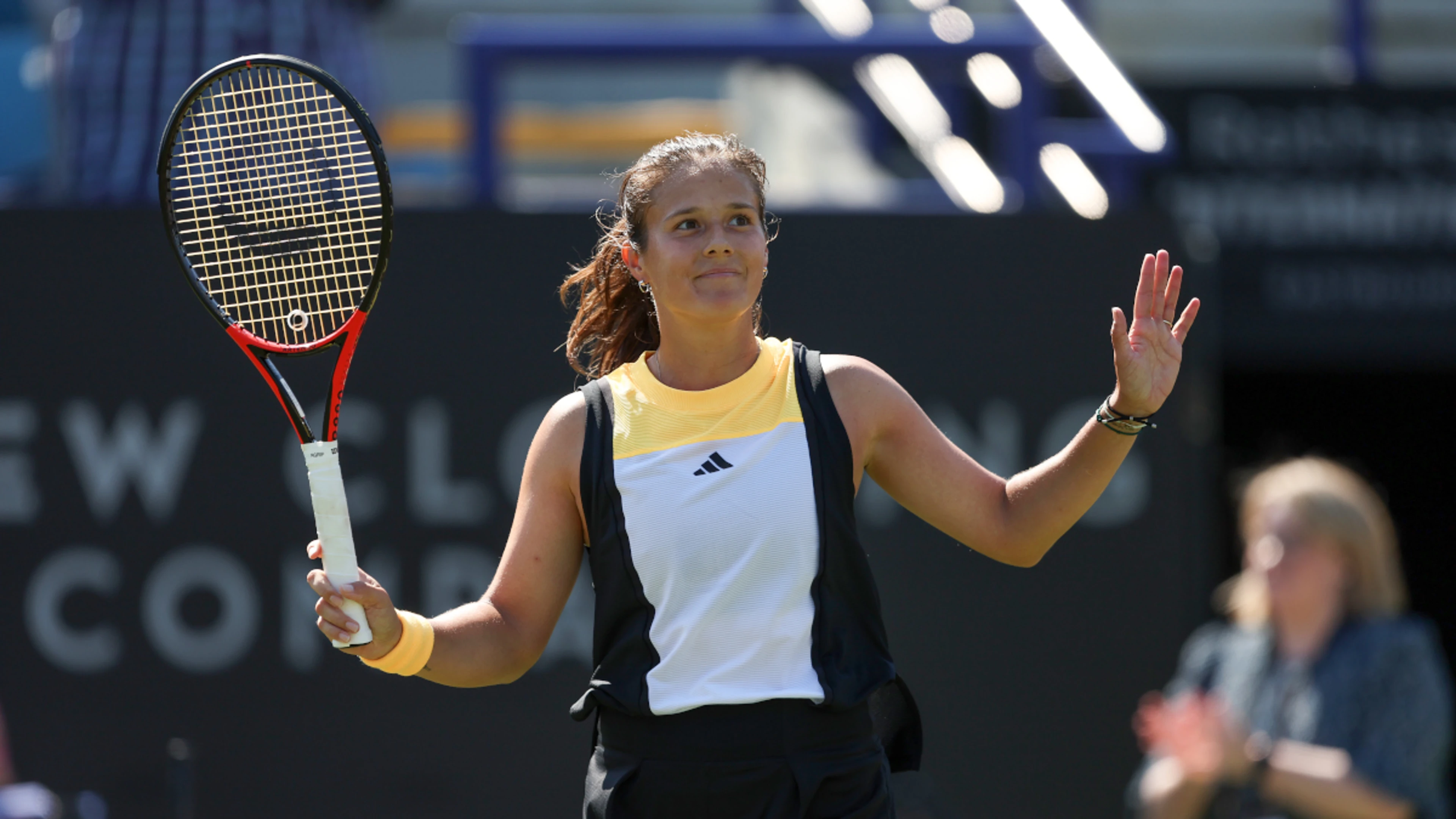 Kasatkina to face Fernandez in Eastbourne WTA final