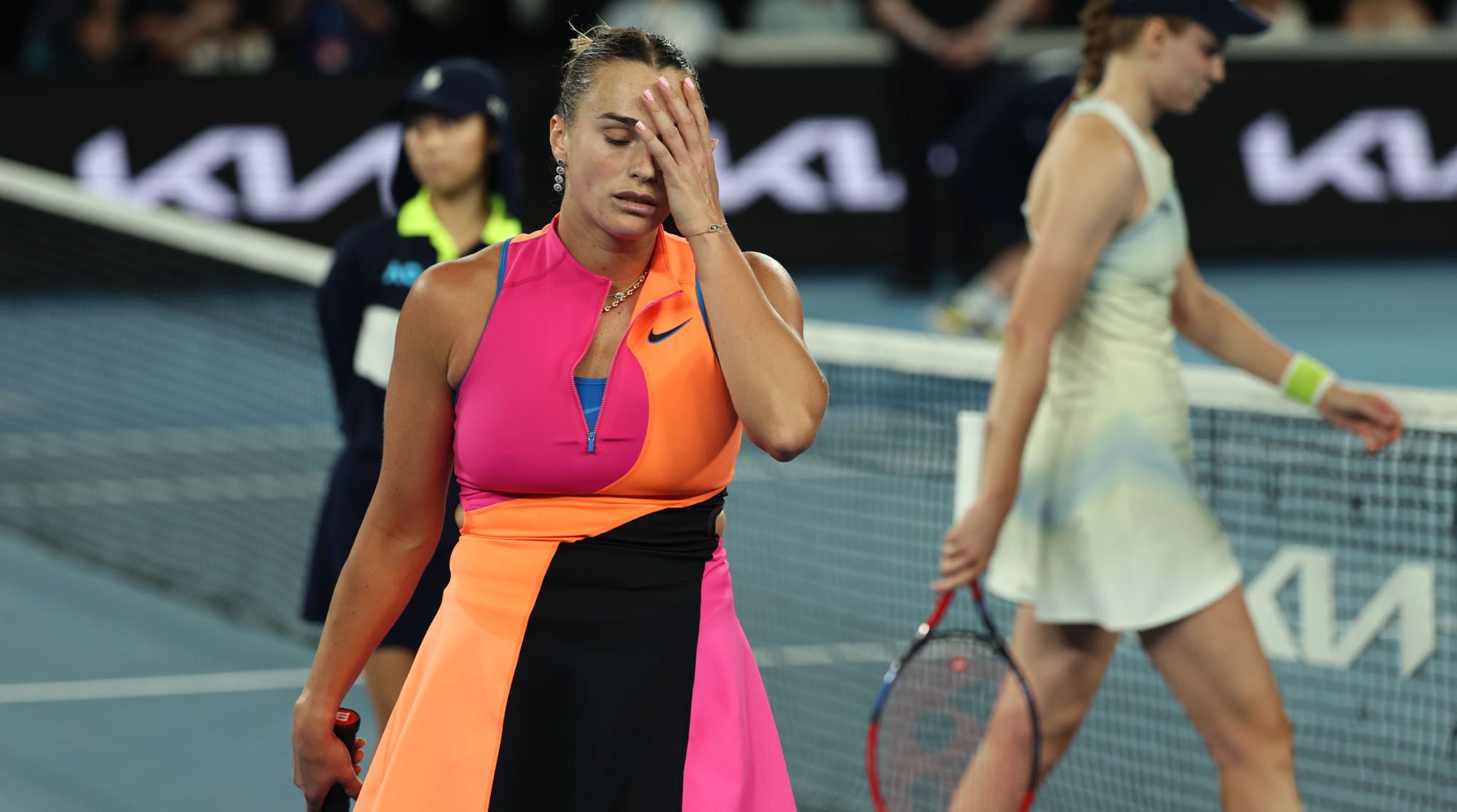 Sabalenka 'really upset' at blowing chances in Melbourne final loss