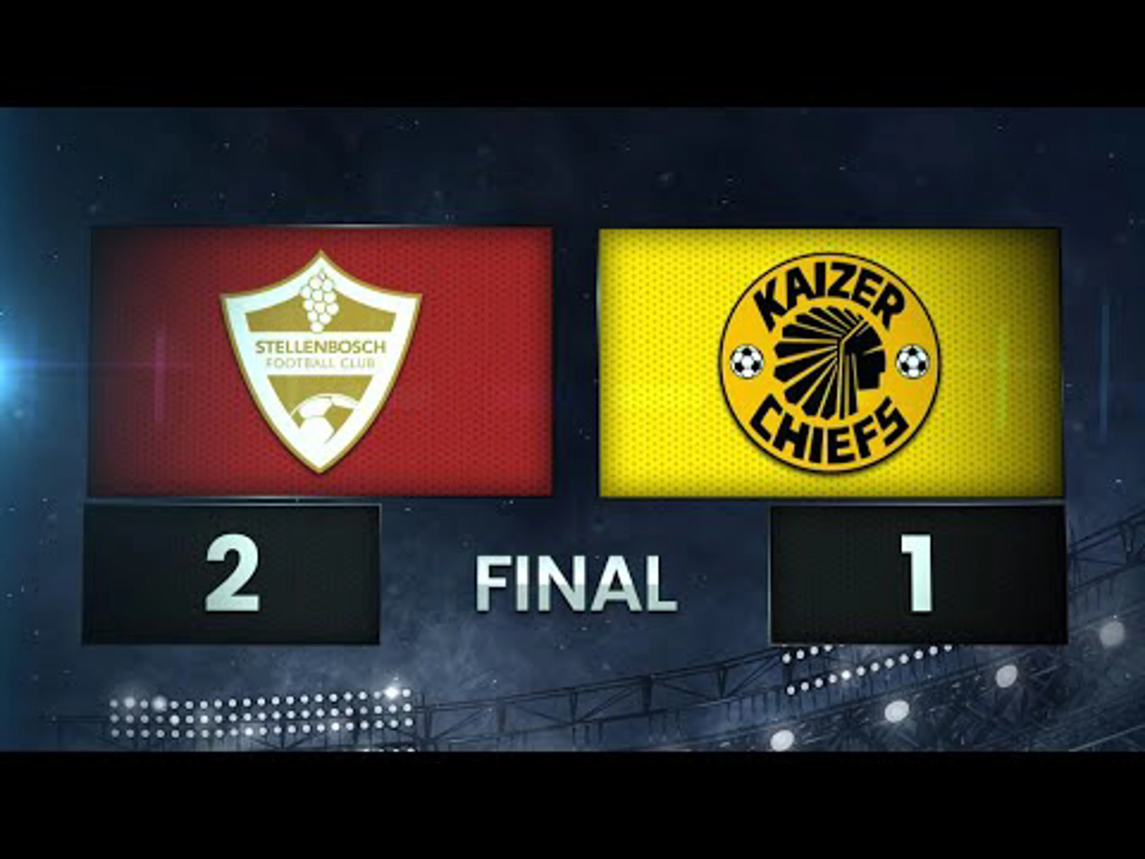 Stellenbosch v Kaizer Chiefs | Match in 3 Minutes | Nedbank Cup | 2025