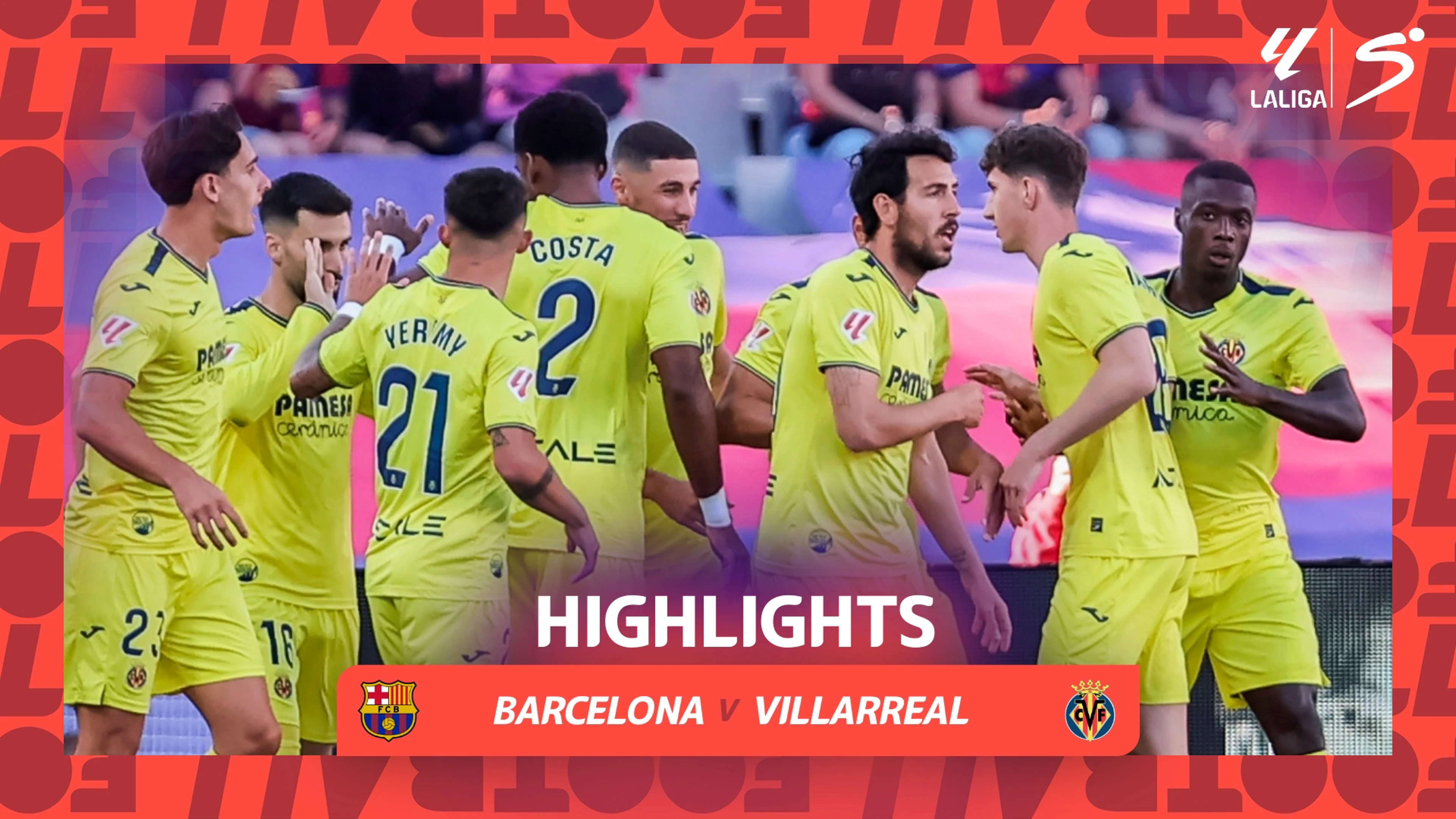 Barcelona v Villarreal | Match Highlights | LaLiga EA Sports Matchday 37