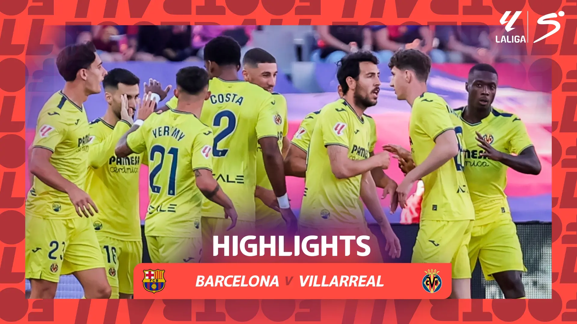 Barcelona v Villarreal | Match Highlights | LaLiga EA Sports Matchday 37