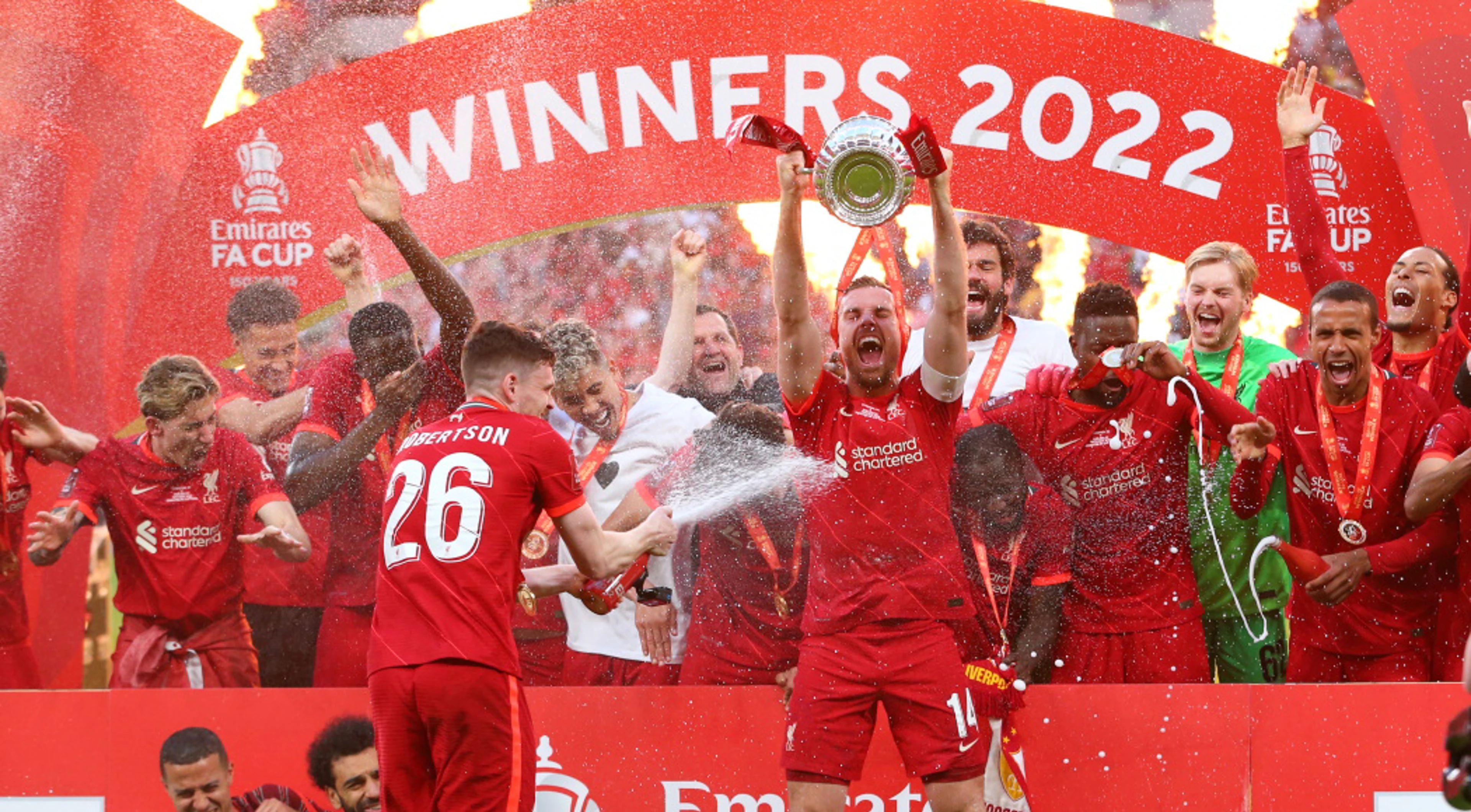 Liverpool beat Chelsea on penalties to win FA Cup final