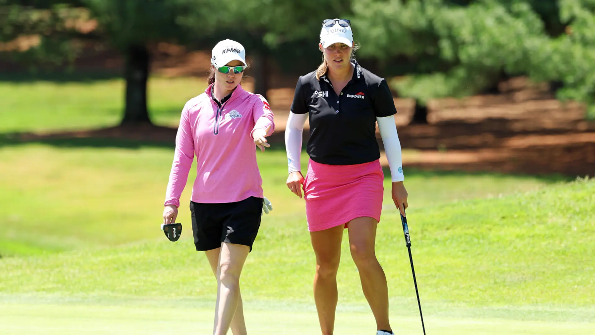 Ireland's Maguire and American Kupcho seize LPGA pairs lead