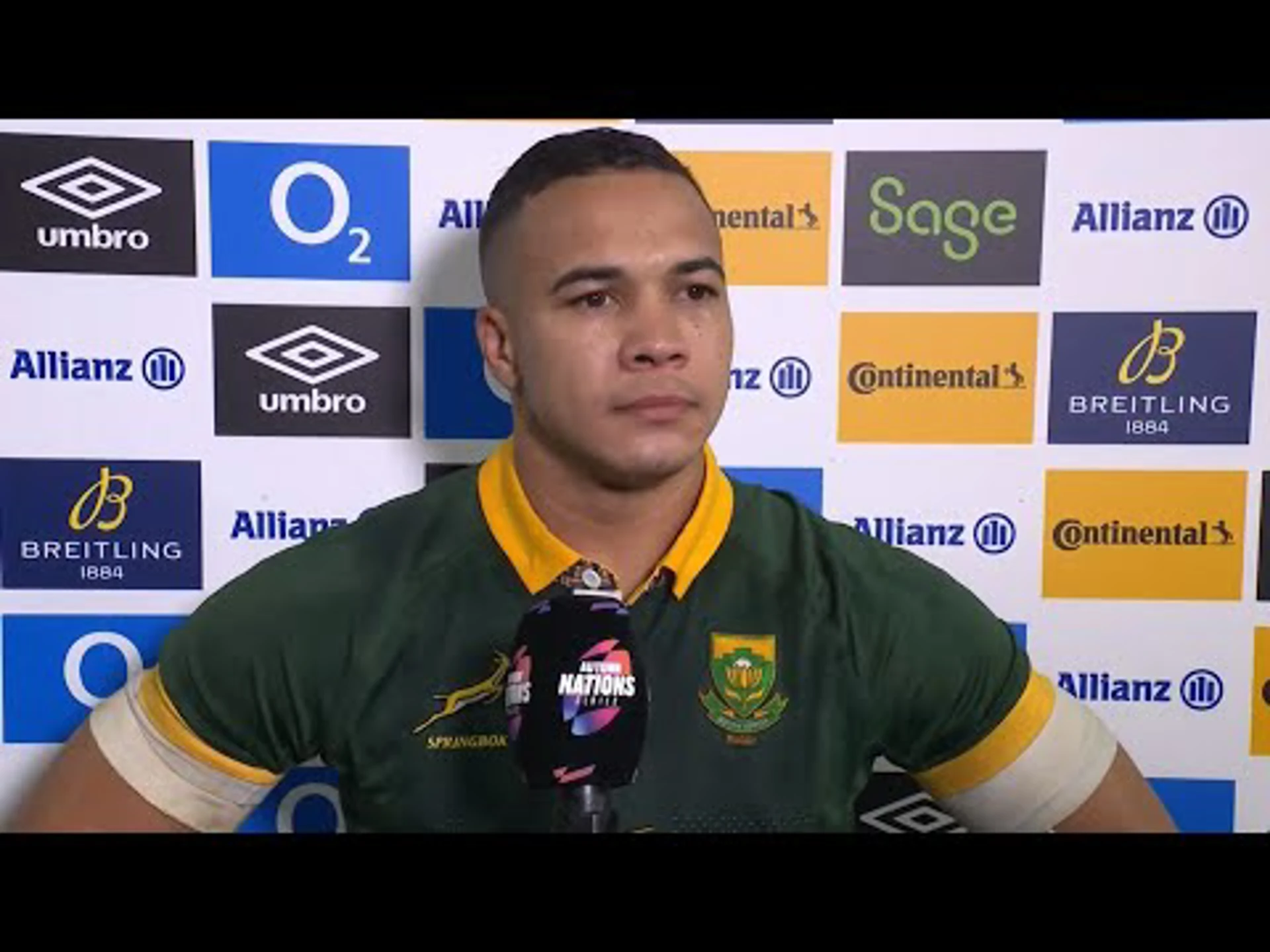 Cheslin Kolbe - Man of the Match | England v South Africa | Rugby Championship