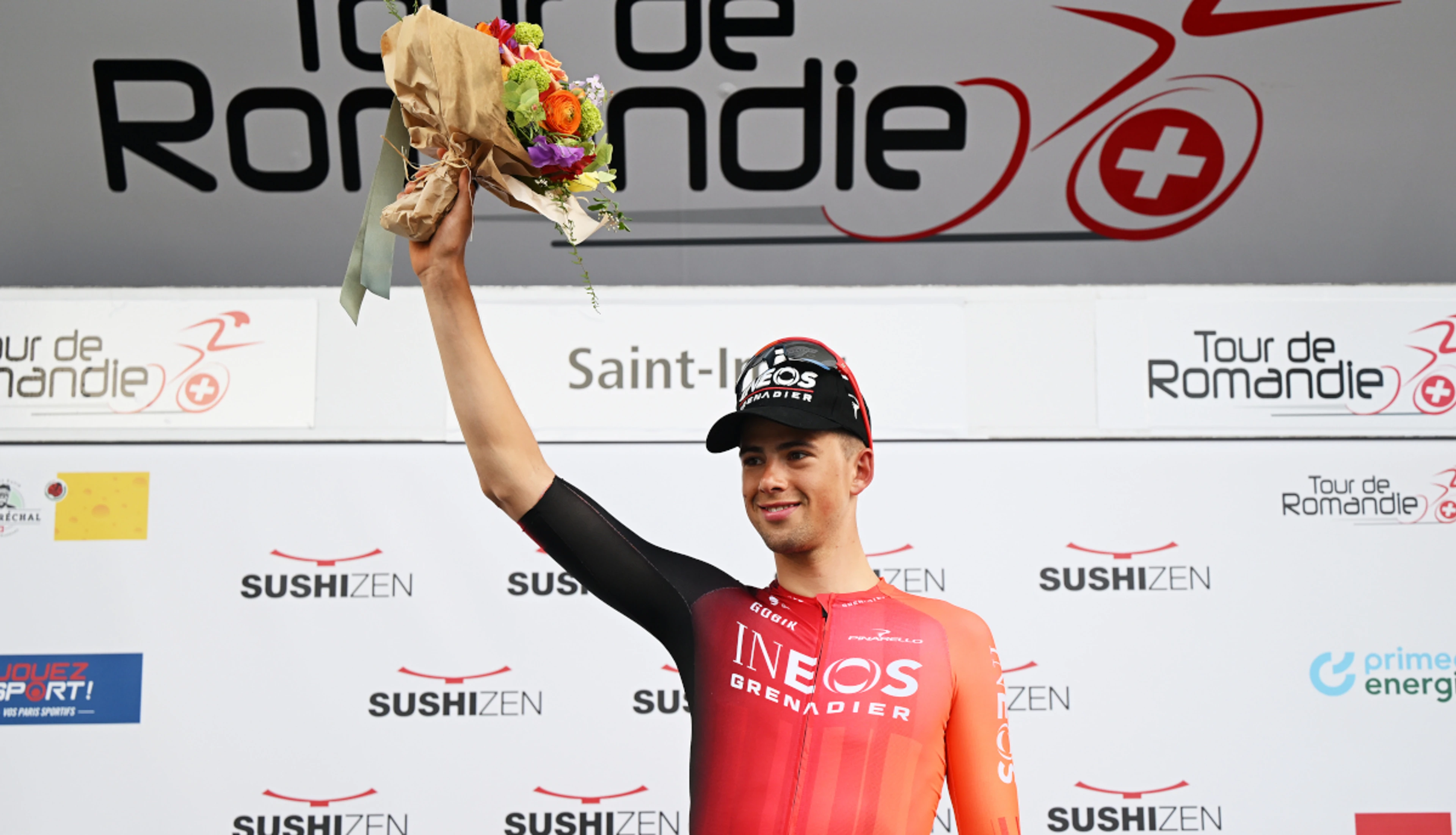 Watson wins Tour de Romandie prologue, Evenepoel eighth