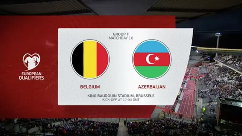 Belgium v Azerbaijan | Match Highlights | UEFA Euro 2024 Qualifier | Group F