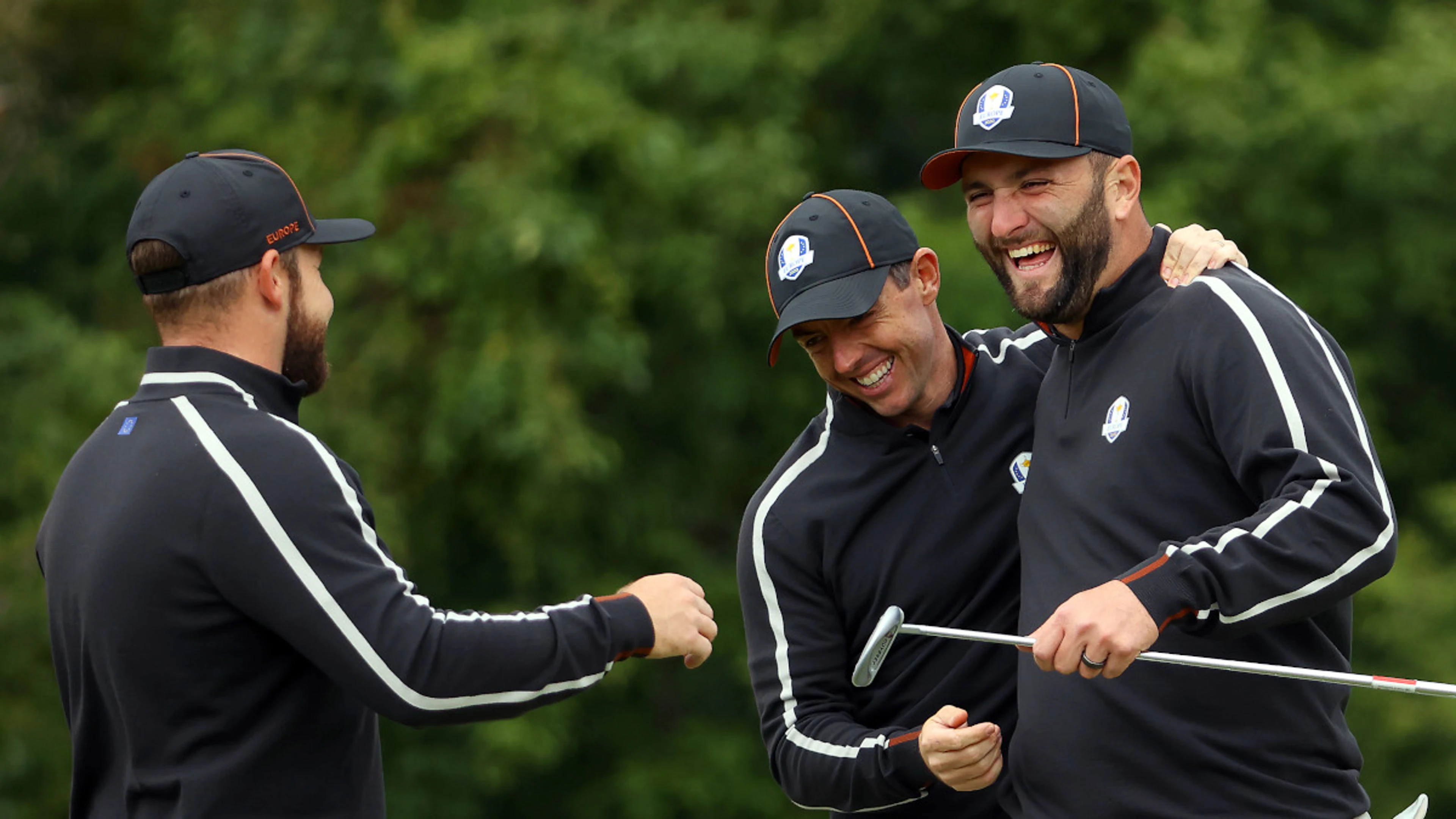 McIlroy, Rahm put Europe on brink of Ryder Cup glory