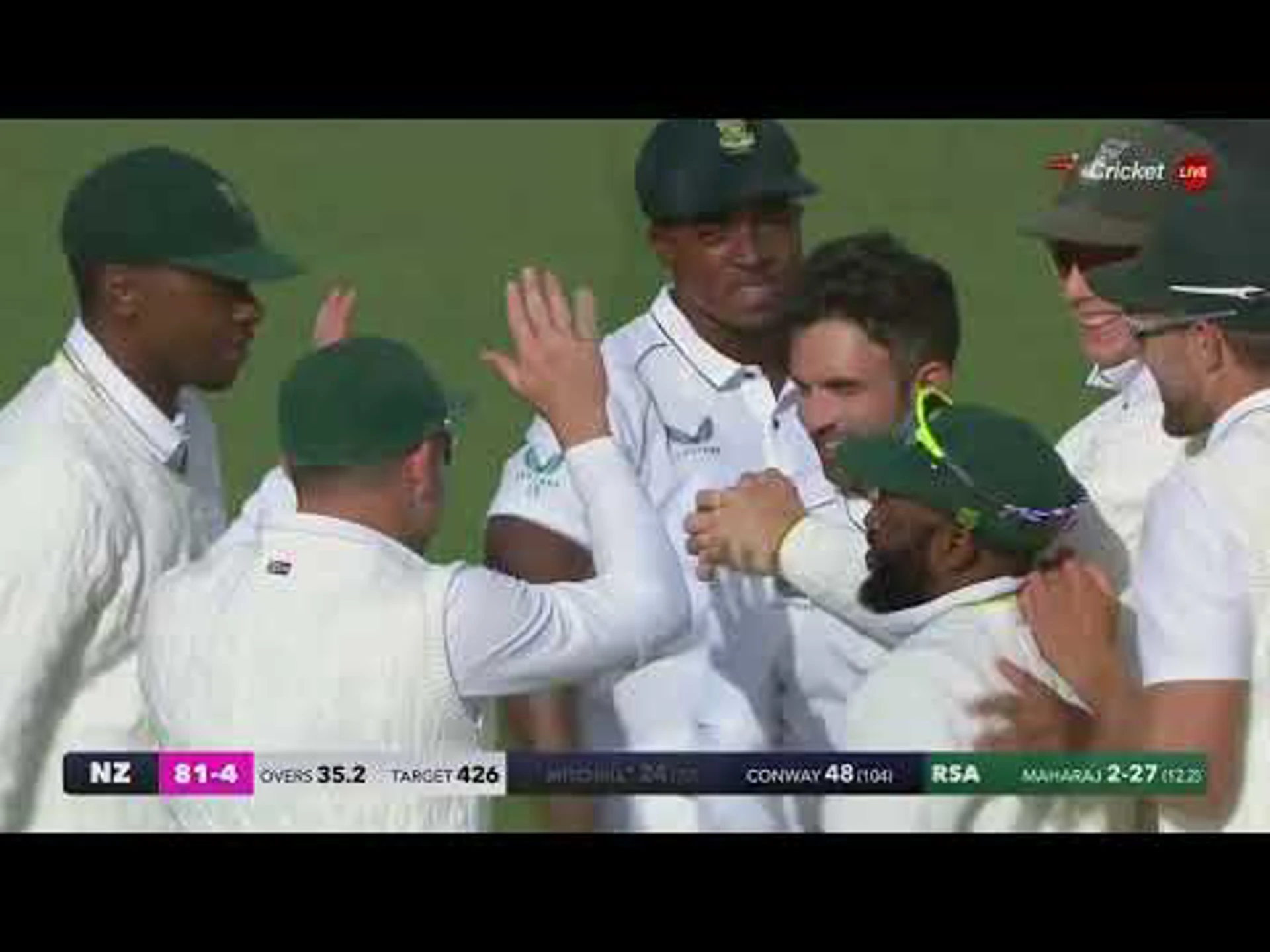 New Zealand v South Africa | 2nd Test | Day 4 | Short Highlights