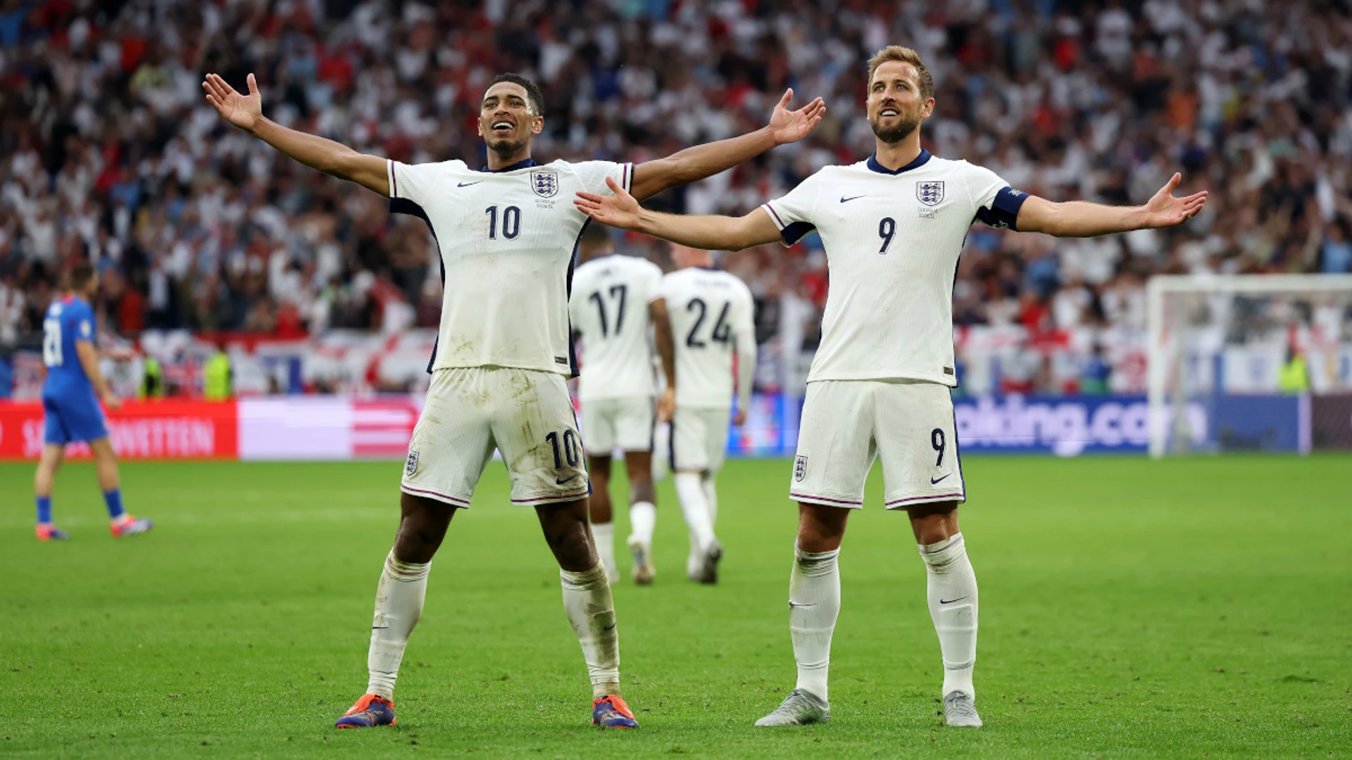 Acrobatic Bellingham goal rescues England in Euro 2024 comeback win