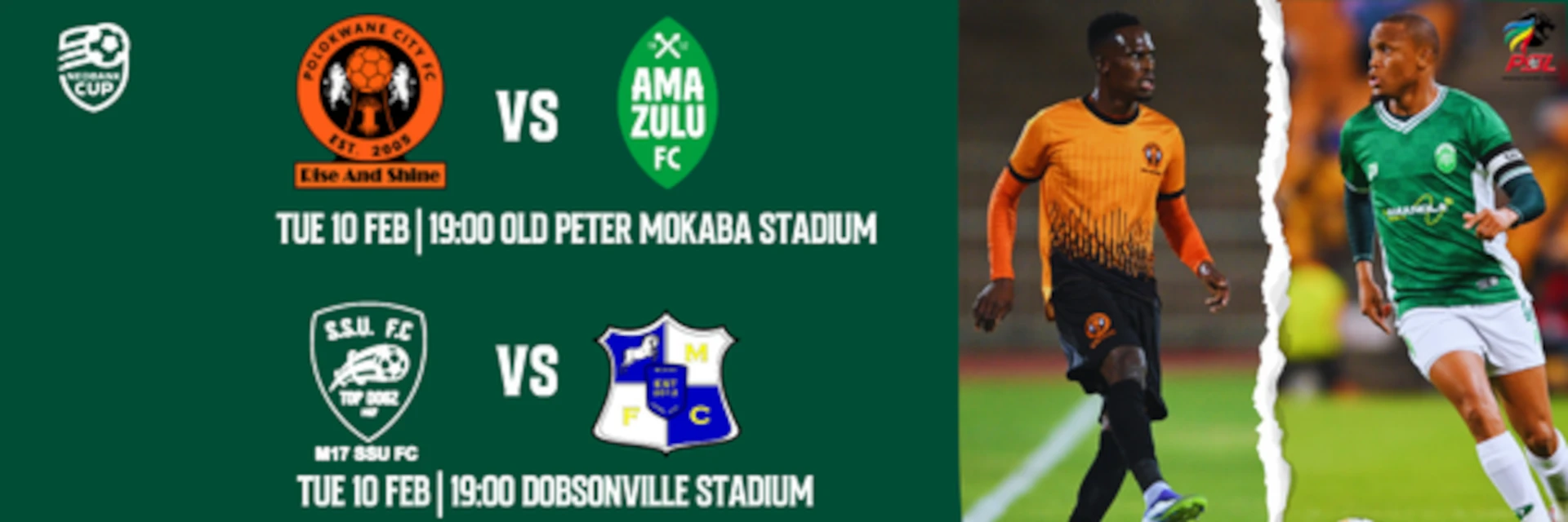 NEDBANK CUP: Milford face ‘Top Dogz’, Polokwane City and AmaZulu touch gloves