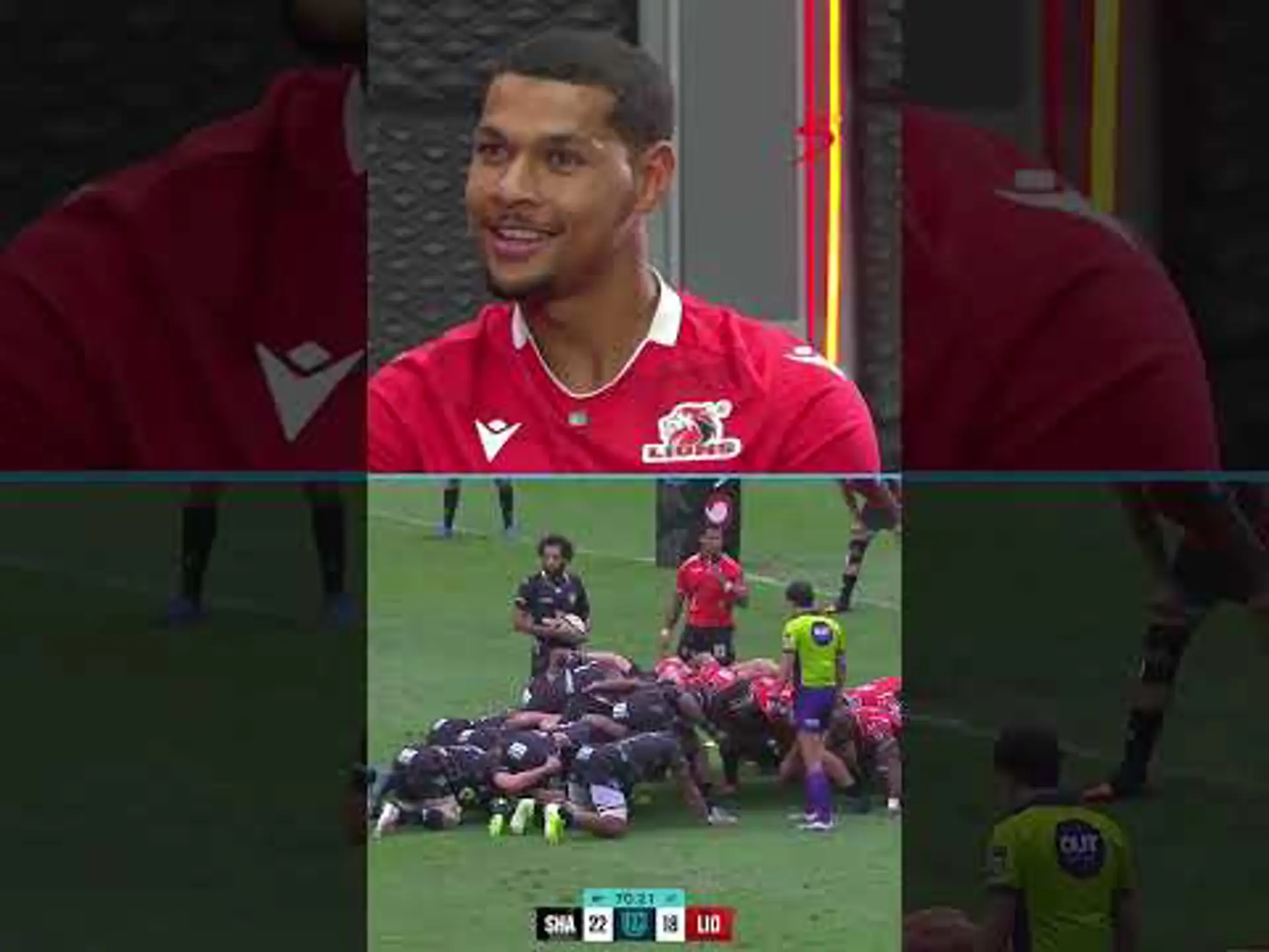 Haashim Pead’s first VURC Derby match was magical ✨🦁 #SSRugby