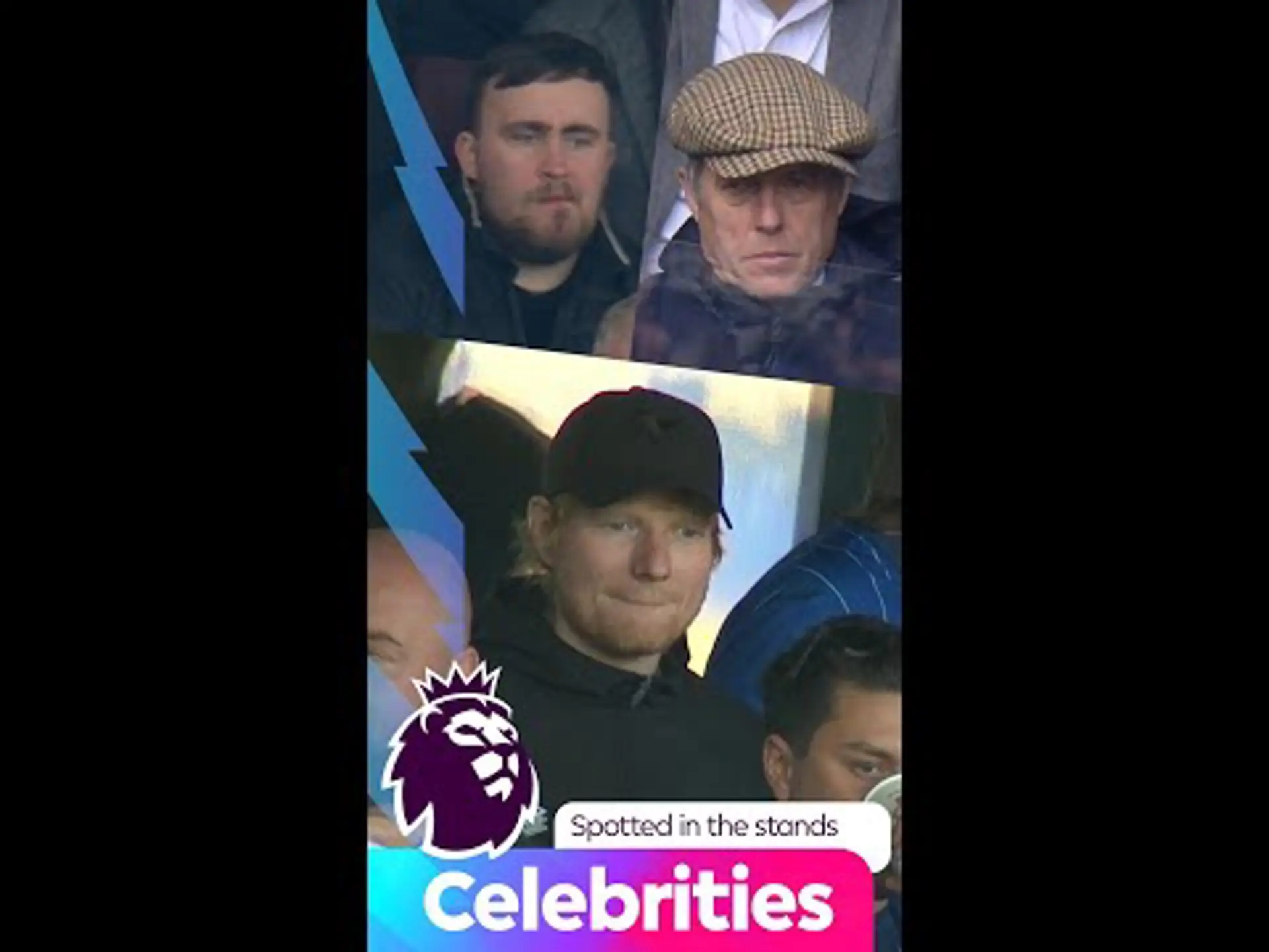 Celebrities spotted in the stands at Premier League games in the 2024/25 season!