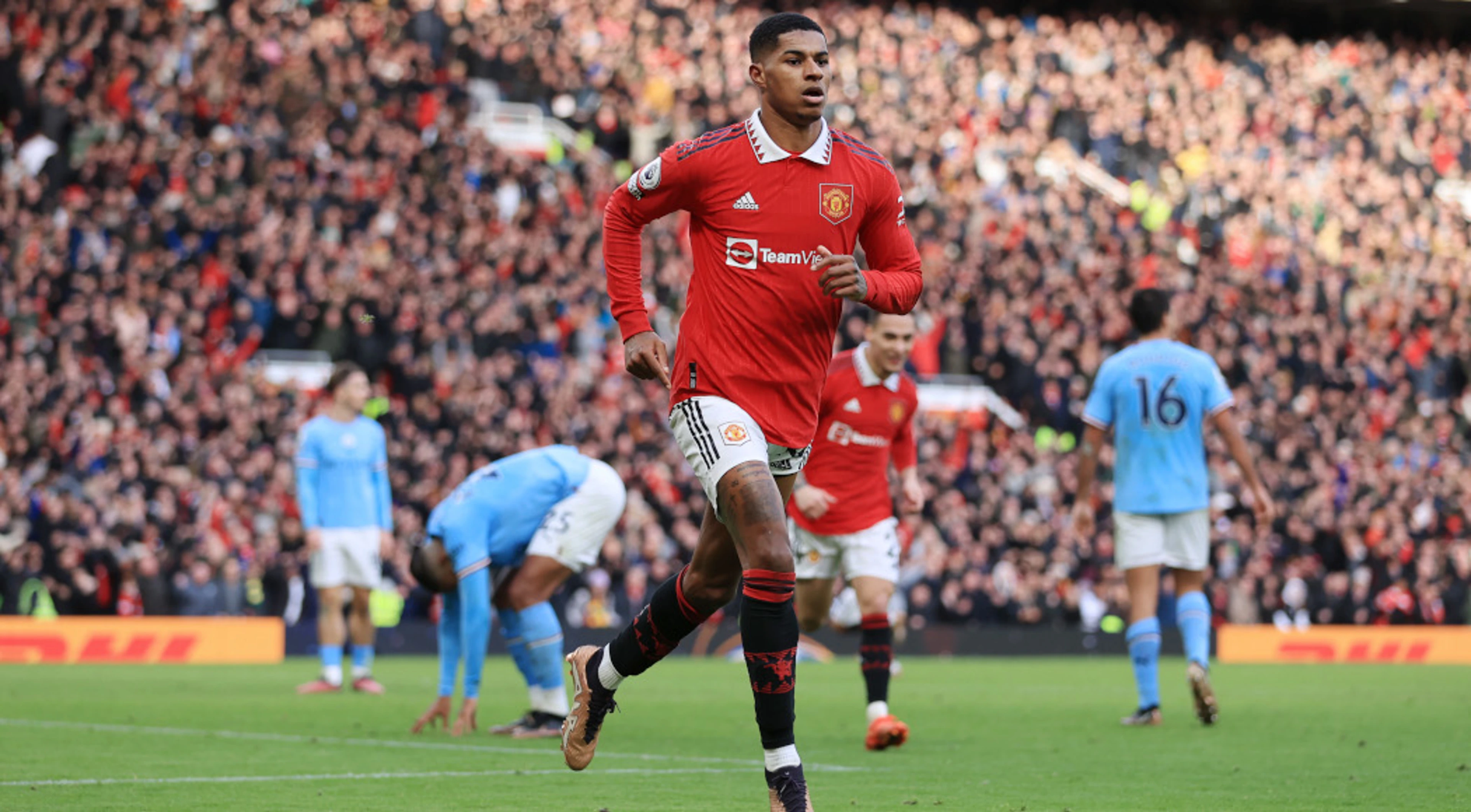 Rashford the hero again as Man Utd beat Man City