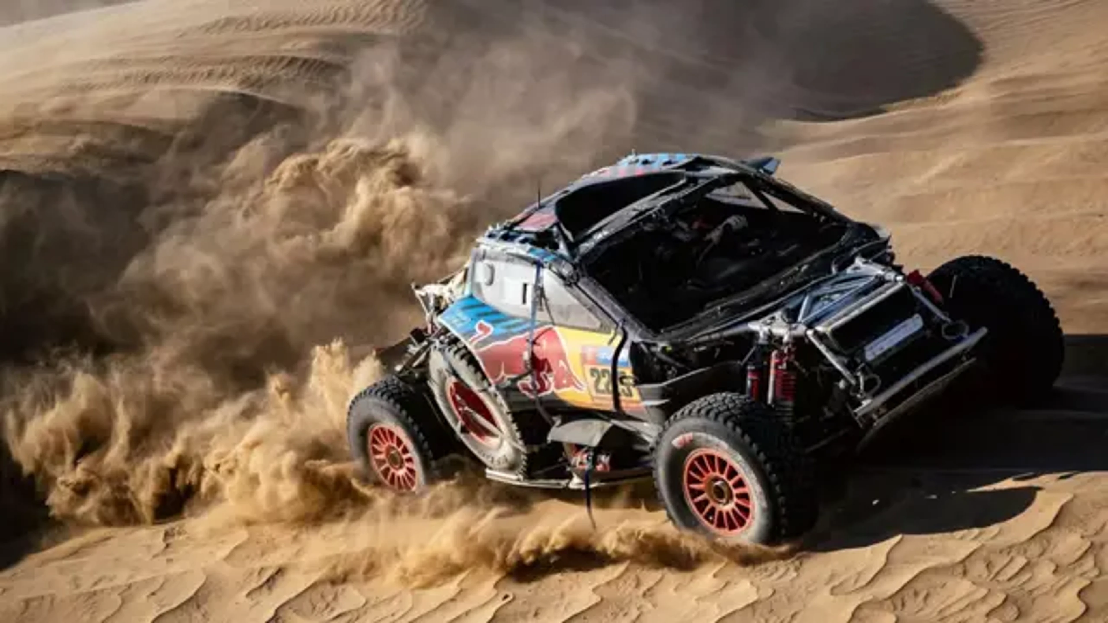 Dakar Rally champion Sainz pulls out after Baciuska wins marathon stage