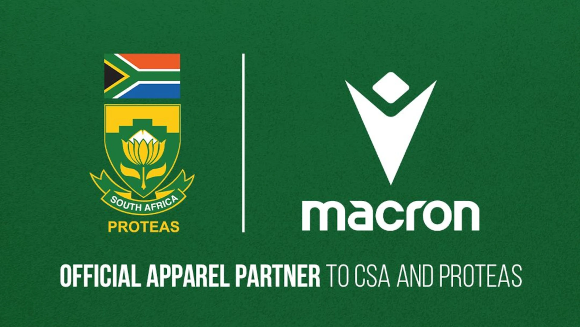 Macron announced as the new technical partner to Cricket South Africa