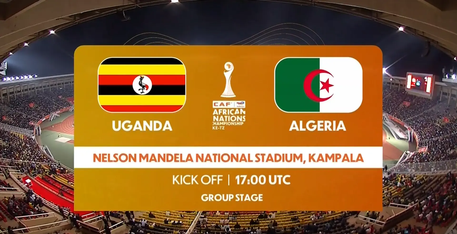 Uganda v Algeria | Match Highlights | African Nations Championship (CHAN)