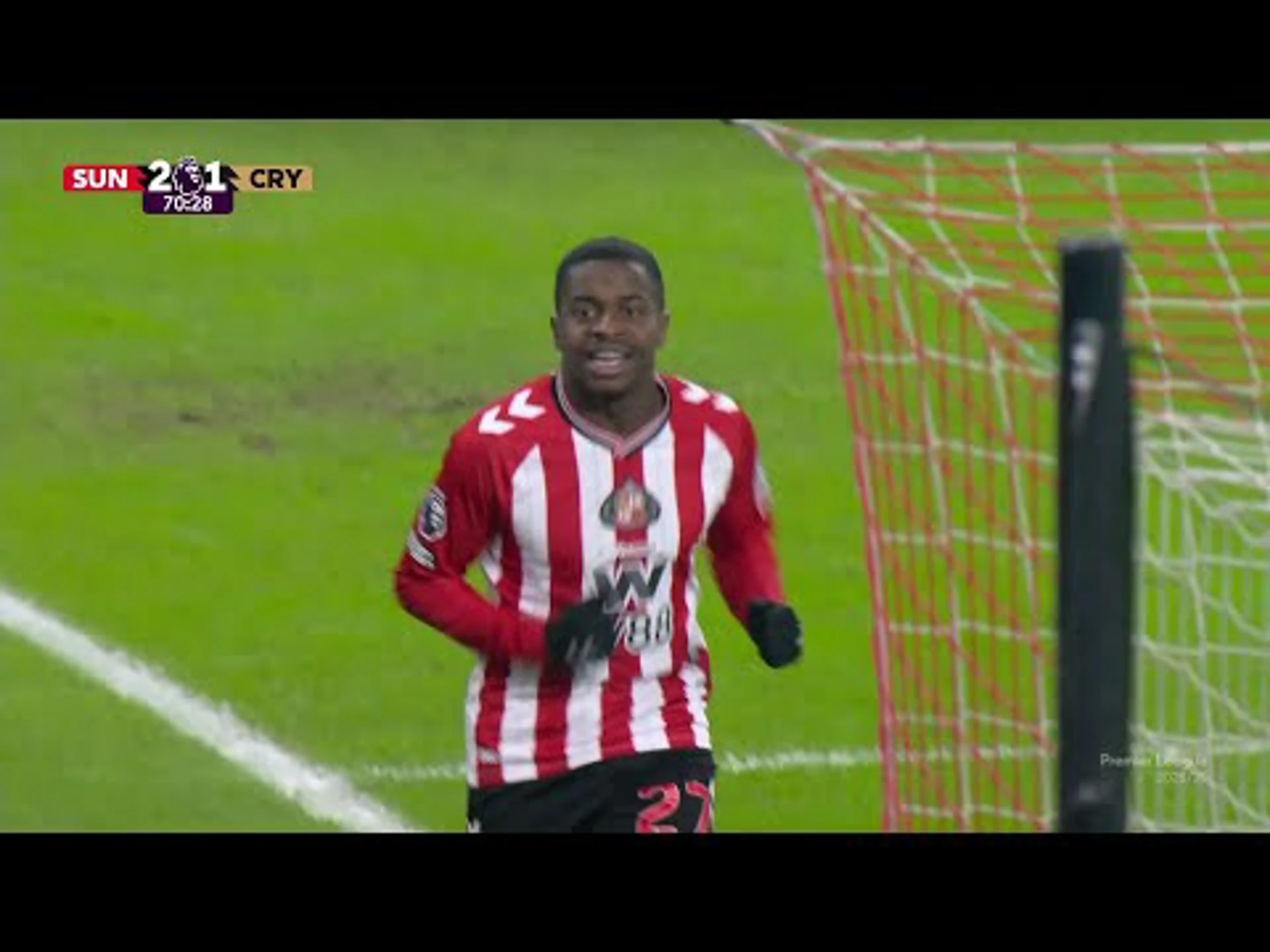 Brian Brobbey | 71ˢᵗ Minute Spectacular Goal v Crystal Palace