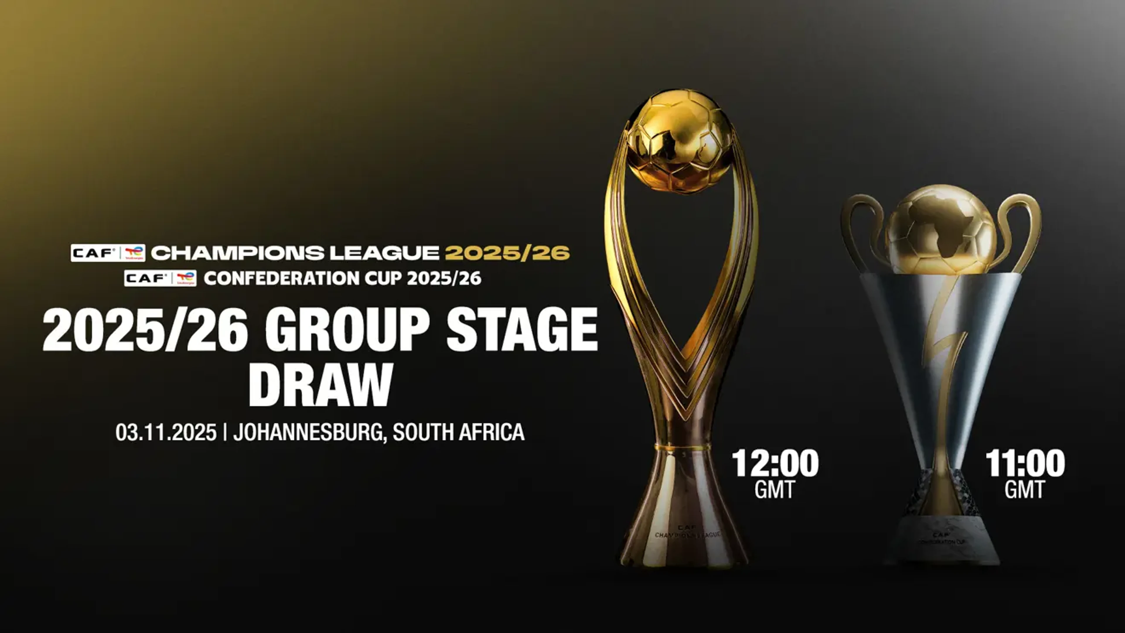 CAF Interclub group stage draw Set for November in Johannesburg