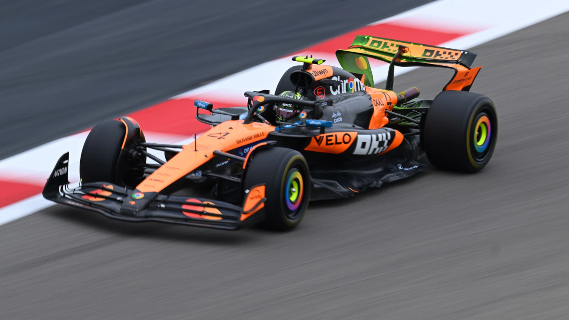 Norris fastest after power cut halts F1 testing