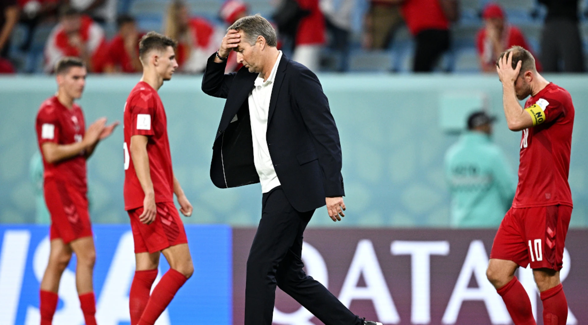 Over-emotional Denmark lacked quality, says dejected Hjulmand