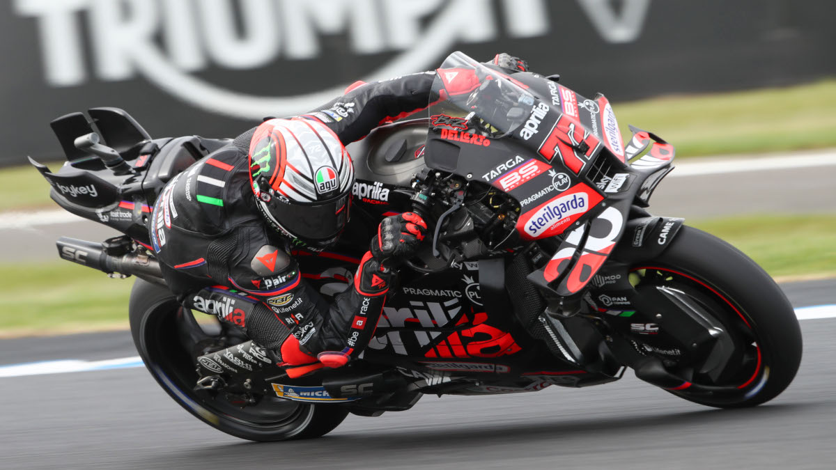 Bezzecchi shatters lap record to top Australian MotoGP practice