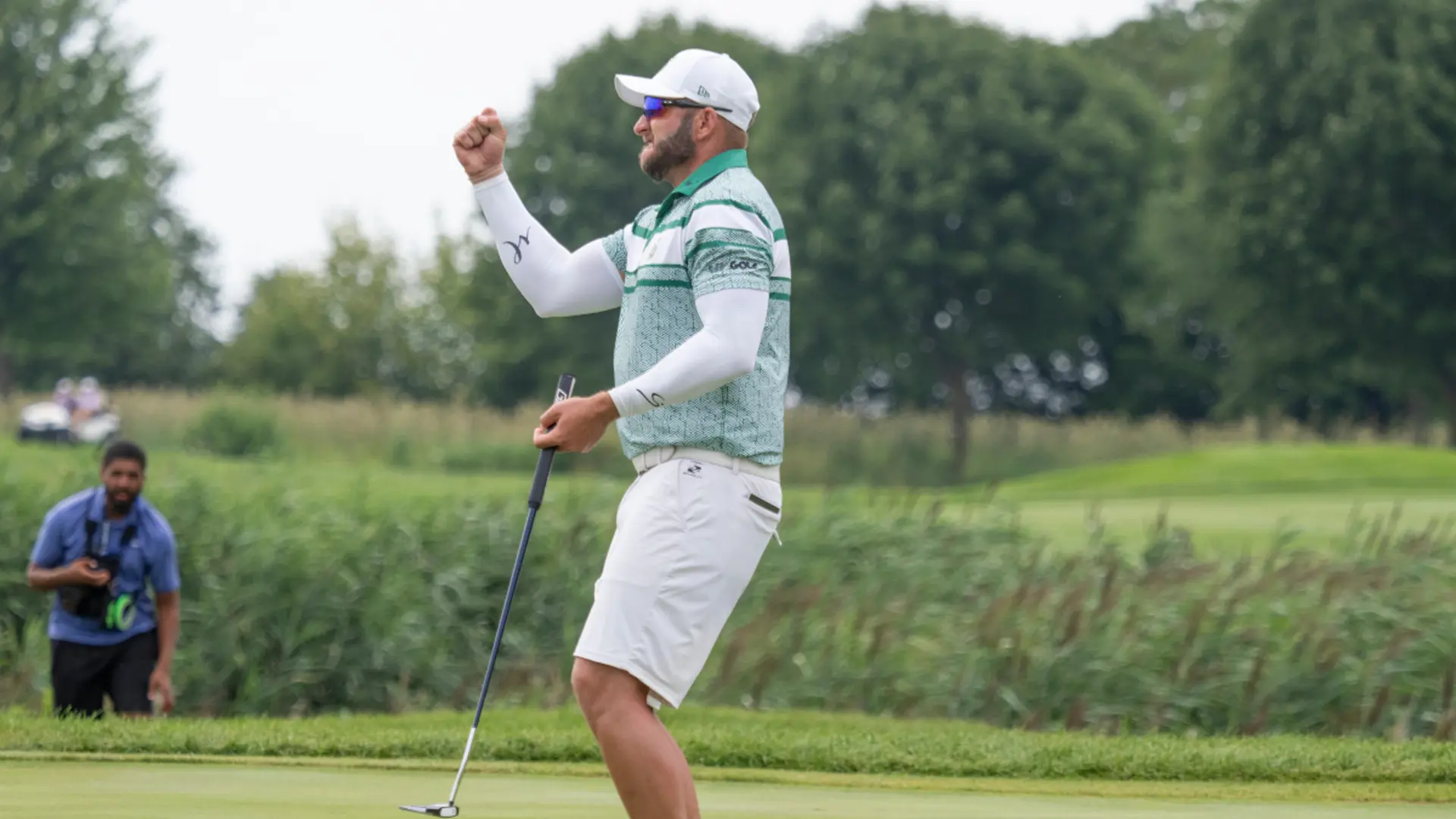 Burmester wins playoff to capture LIV Golf Chicago crown
