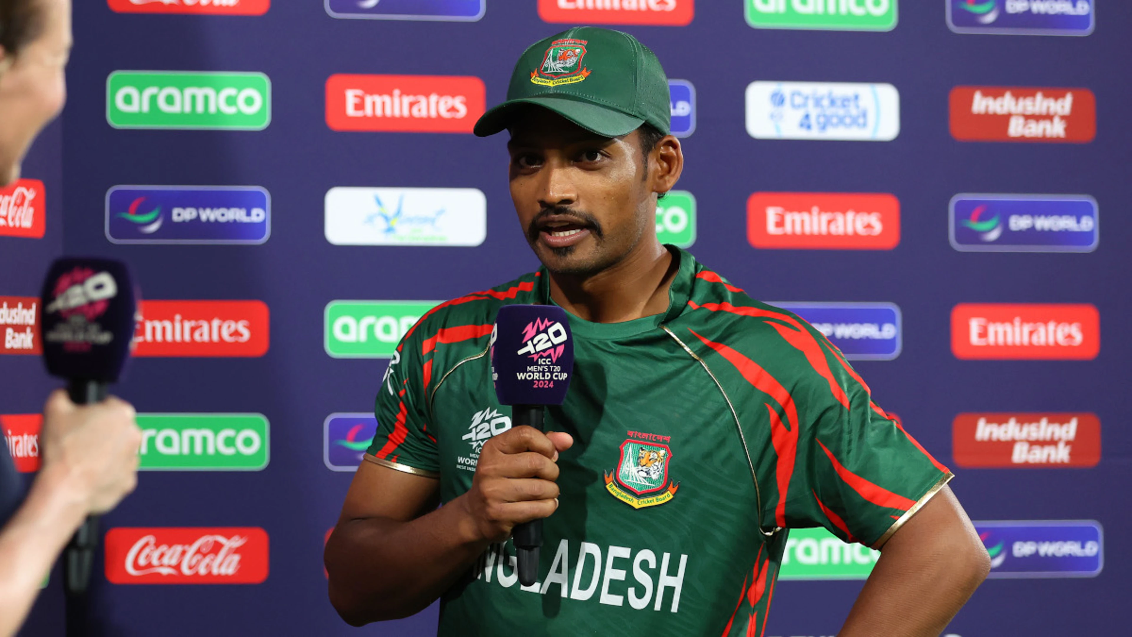 Bangladesh T20 World Cup batting 'not acceptable', says Shanto