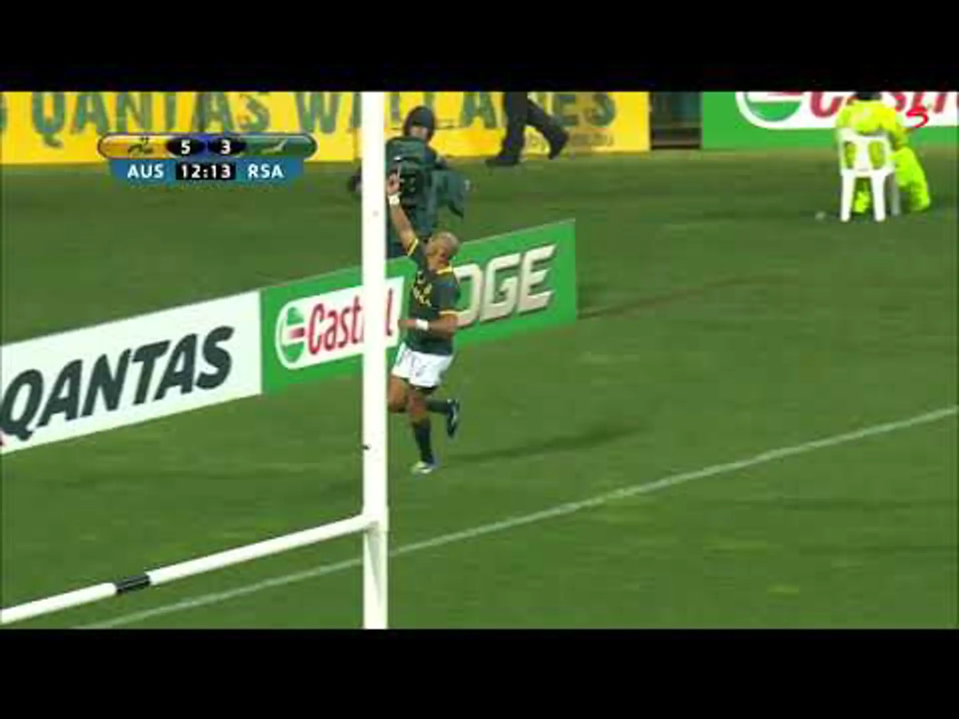 Cornal Hendricks Tries For The Springboks