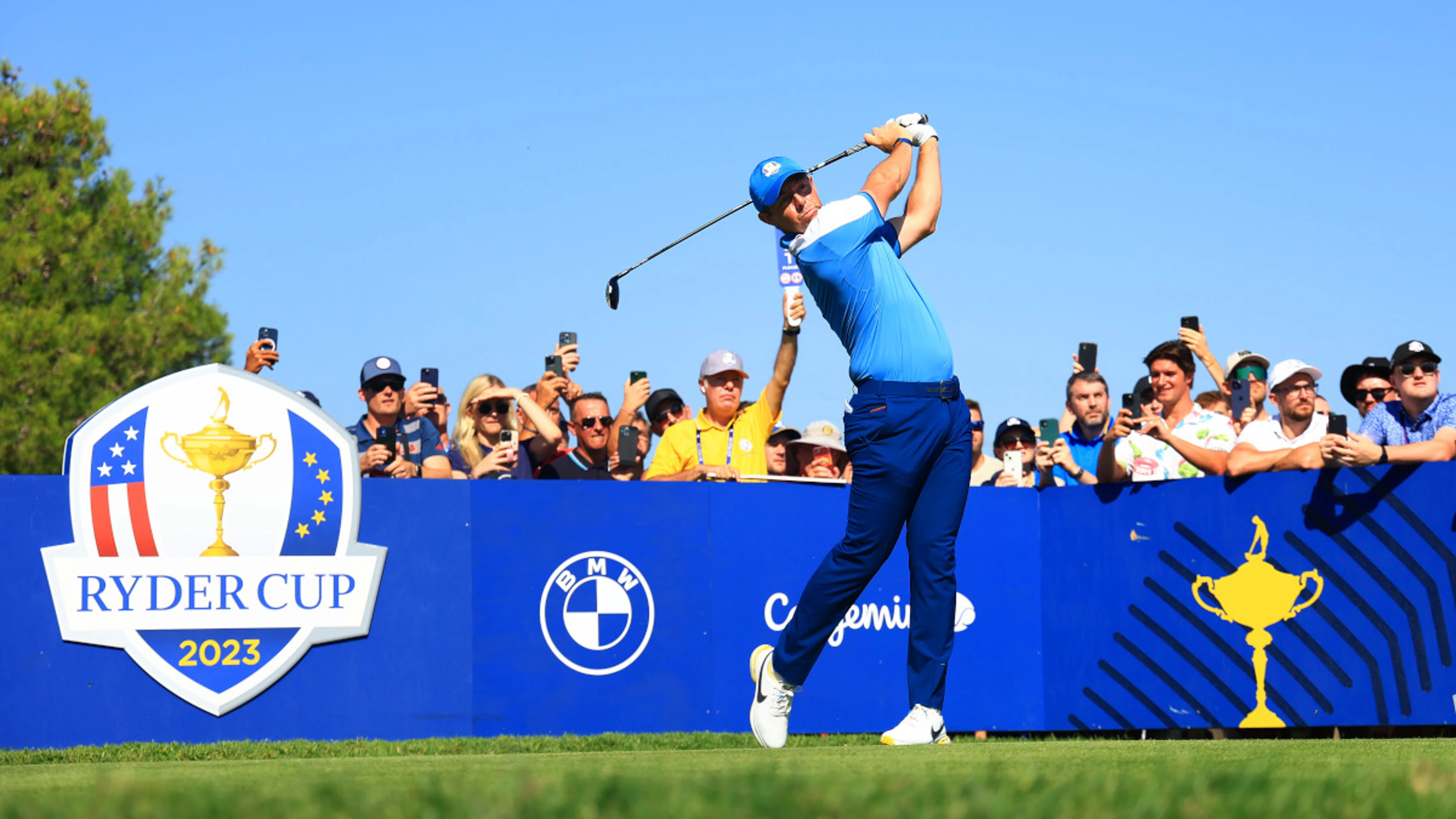 McIlroy channels anger at LaCava into Ryder Cup personal best