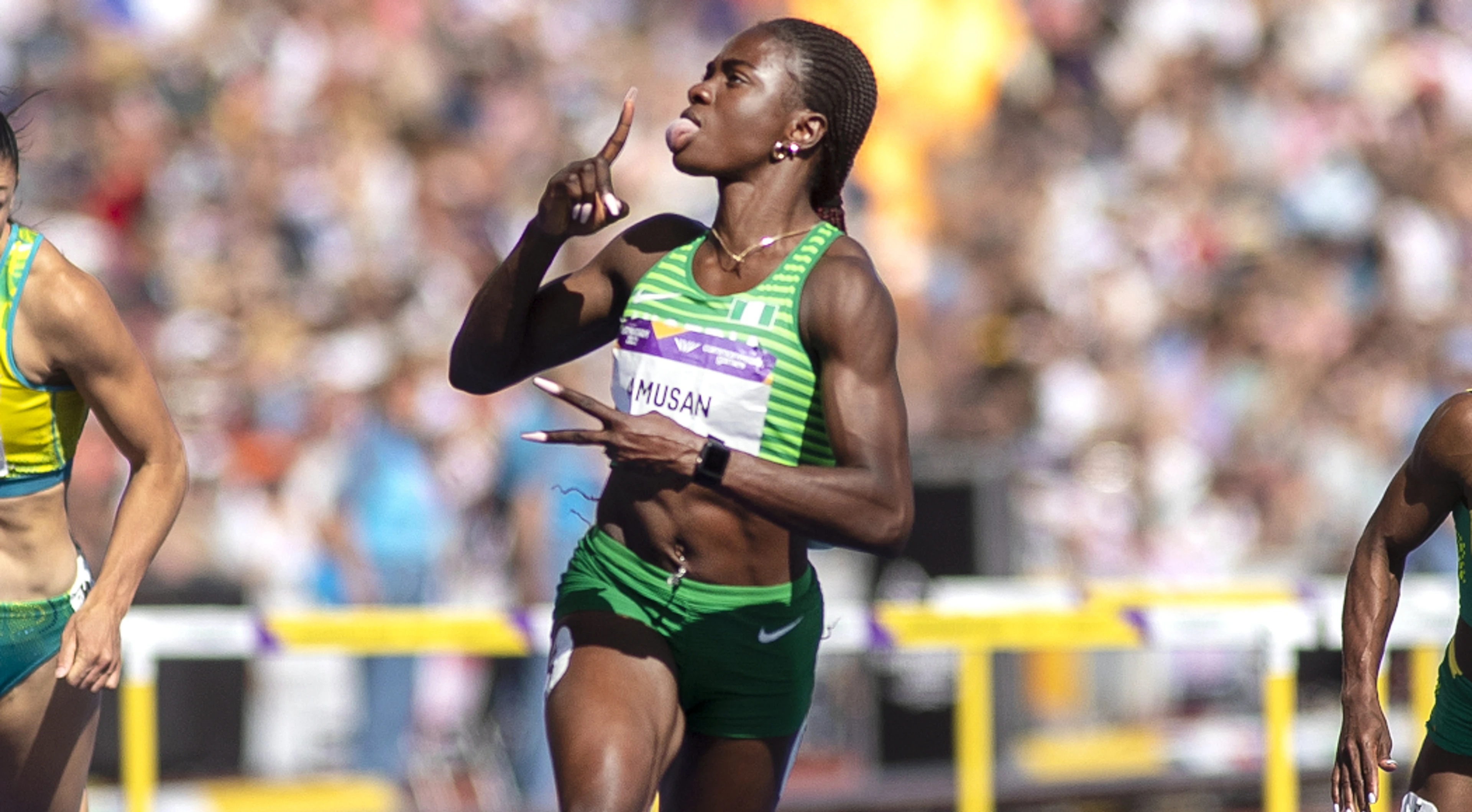 Amusan, Brume clinch Commonwealth Games titles