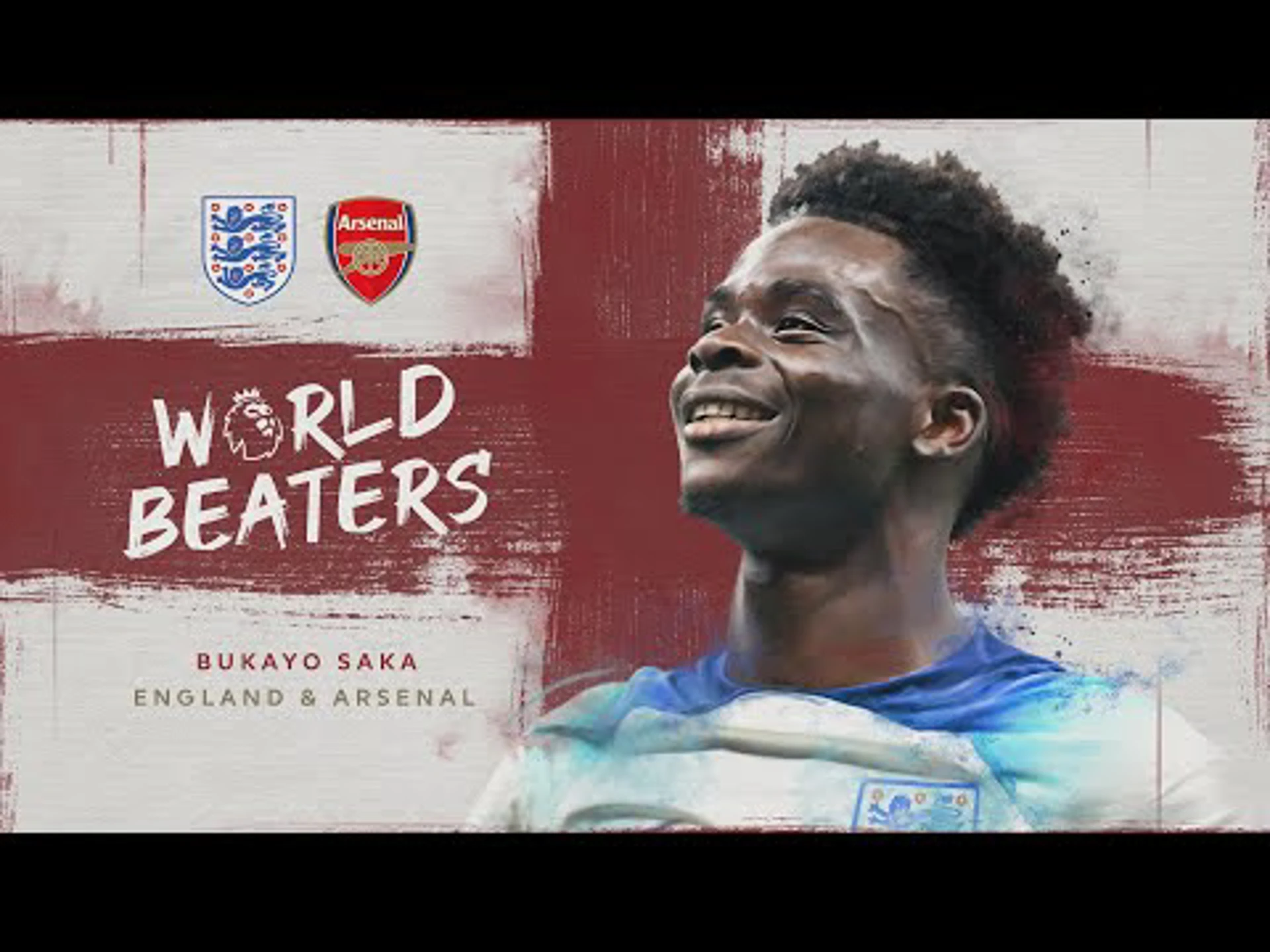 World Beaters | Bukayo Saka | UEFA Euro 2024