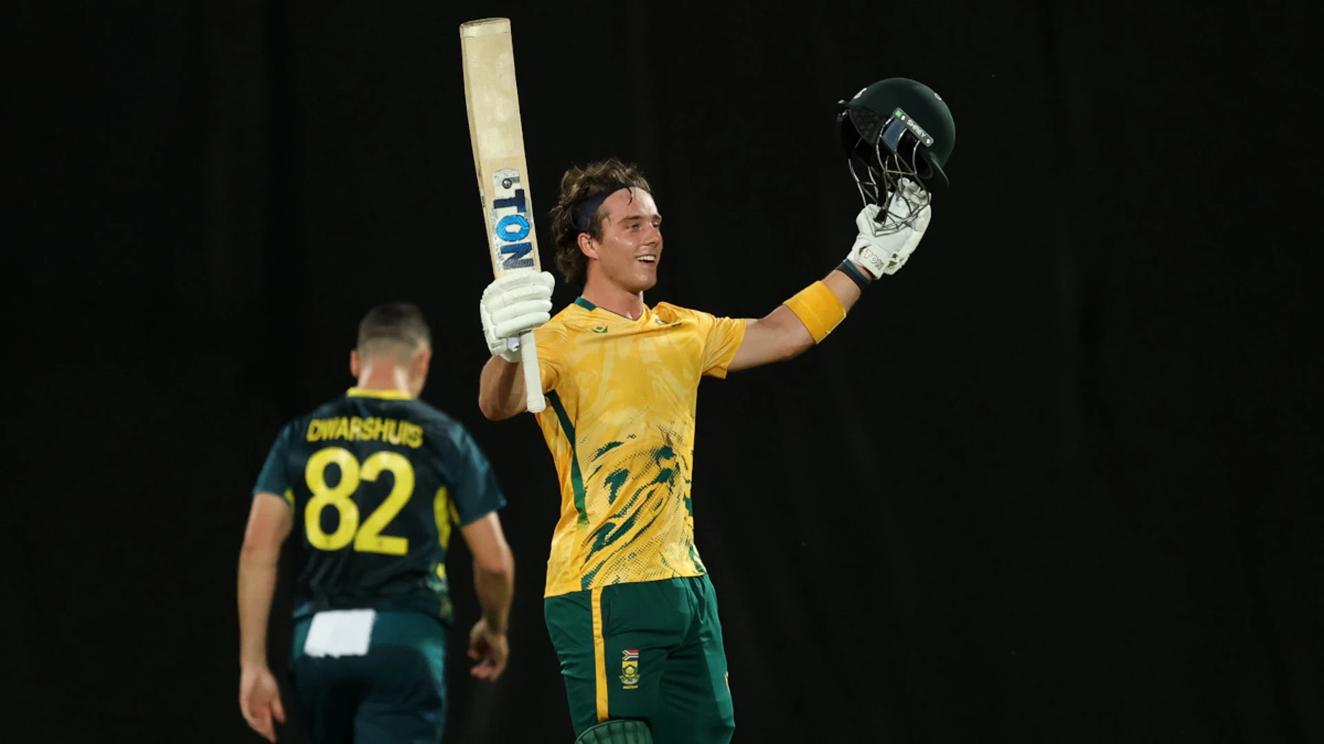 Stunning Brevis sets up Proteas 53-run victory