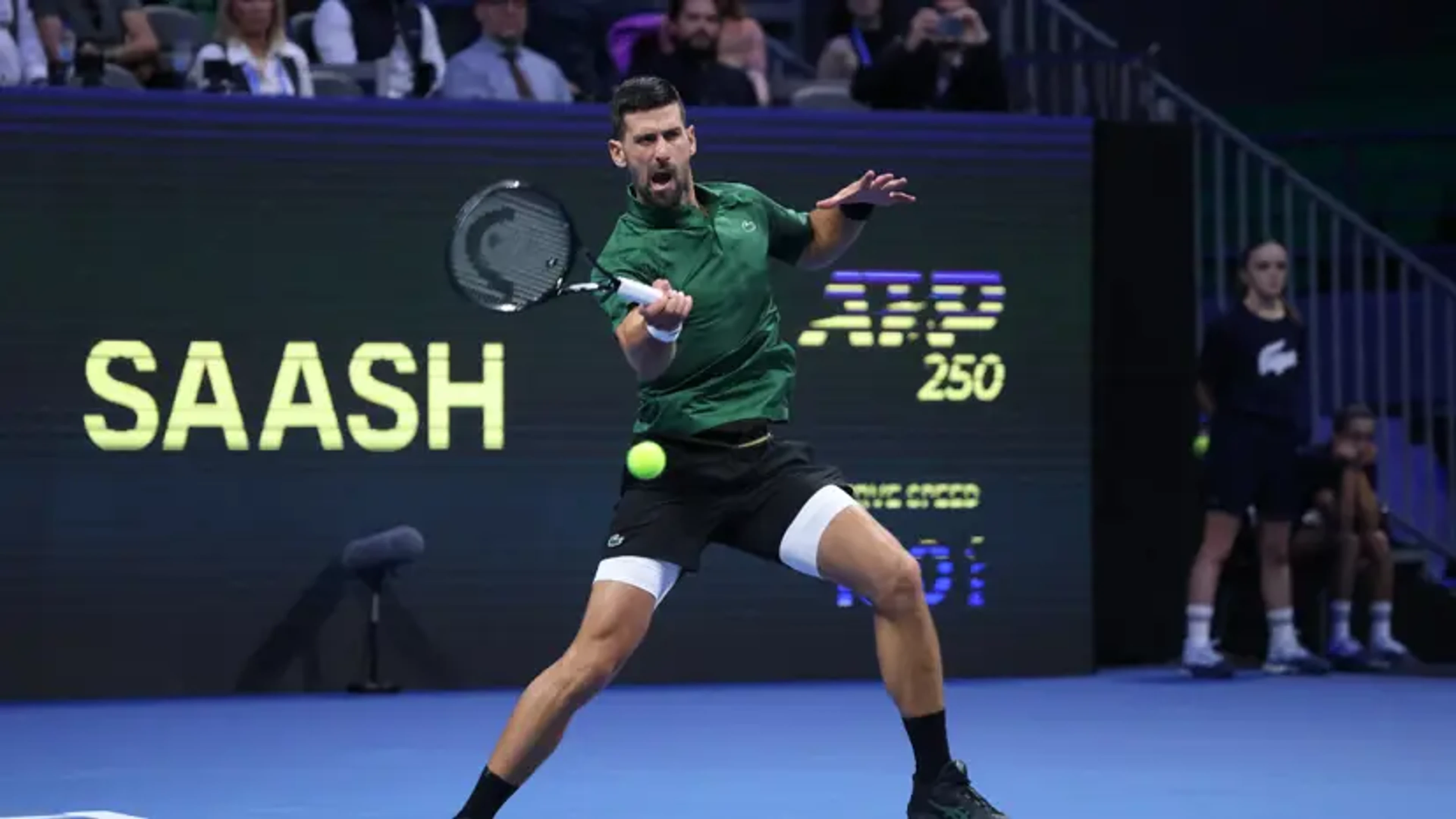 TROPHY IN SIGHT: Djokovic one step away from the title