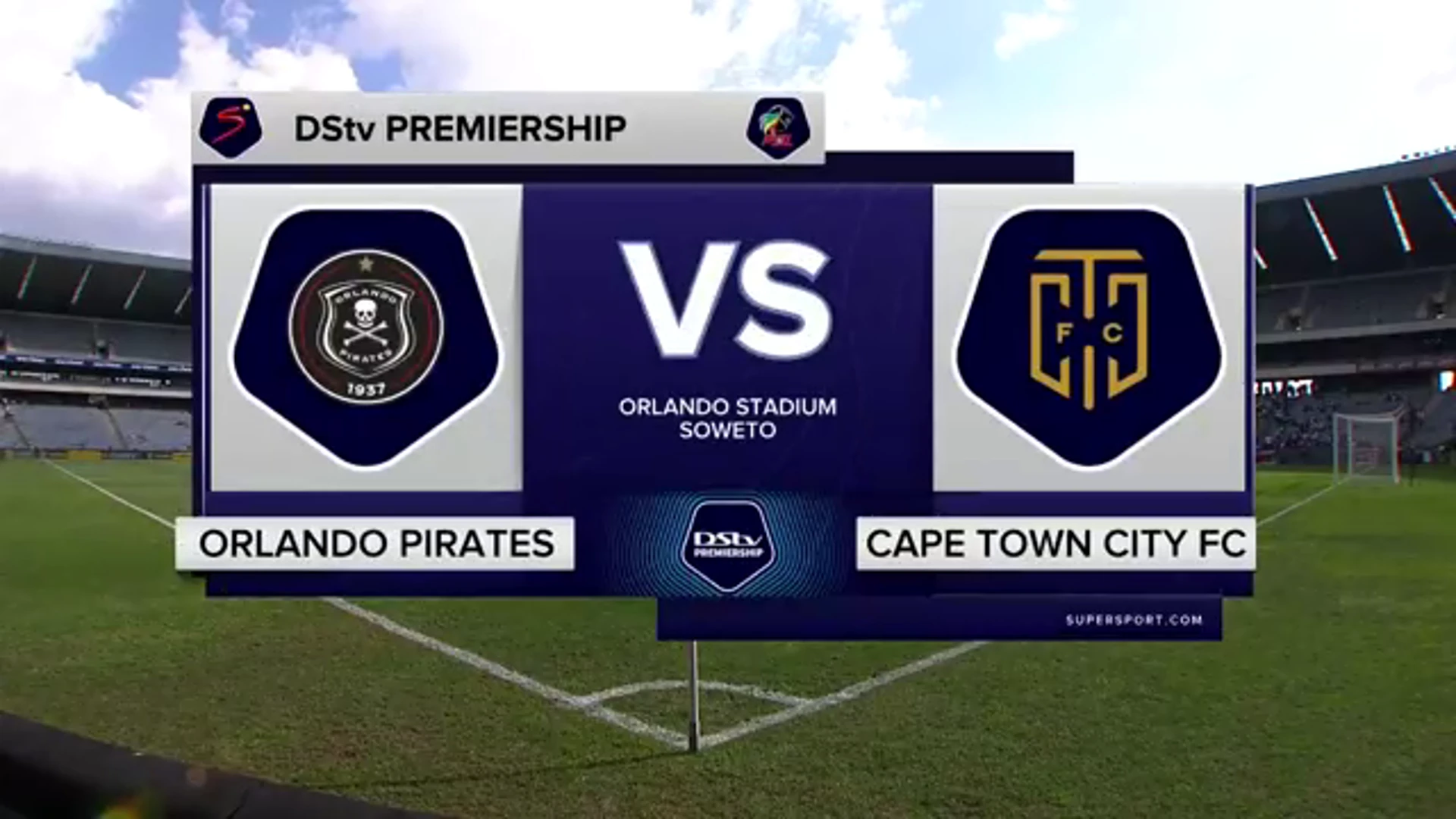 DStv Premiership | Orlando Pirates v Cape Town City | Extended highlights