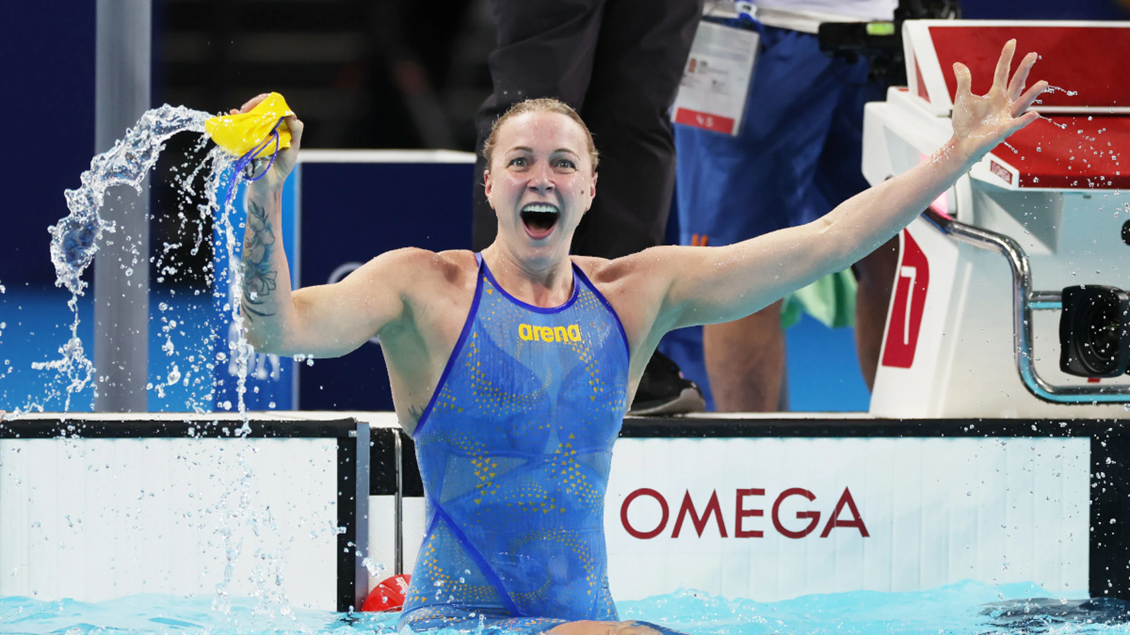 Sjoestroem in the zone to snap 100m freestyle jinx