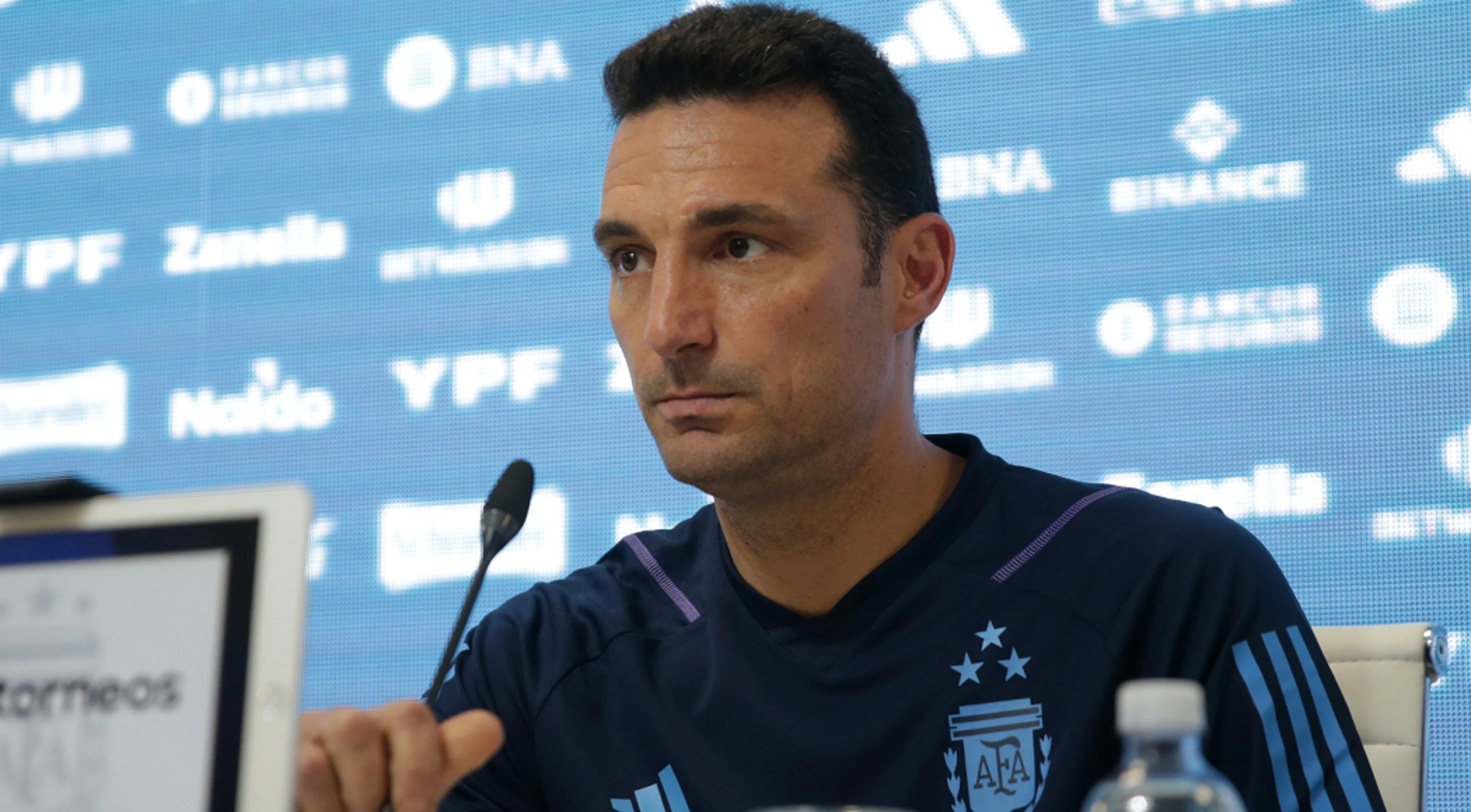 Argentina must retain competitive edge after World Cup win - Scaloni