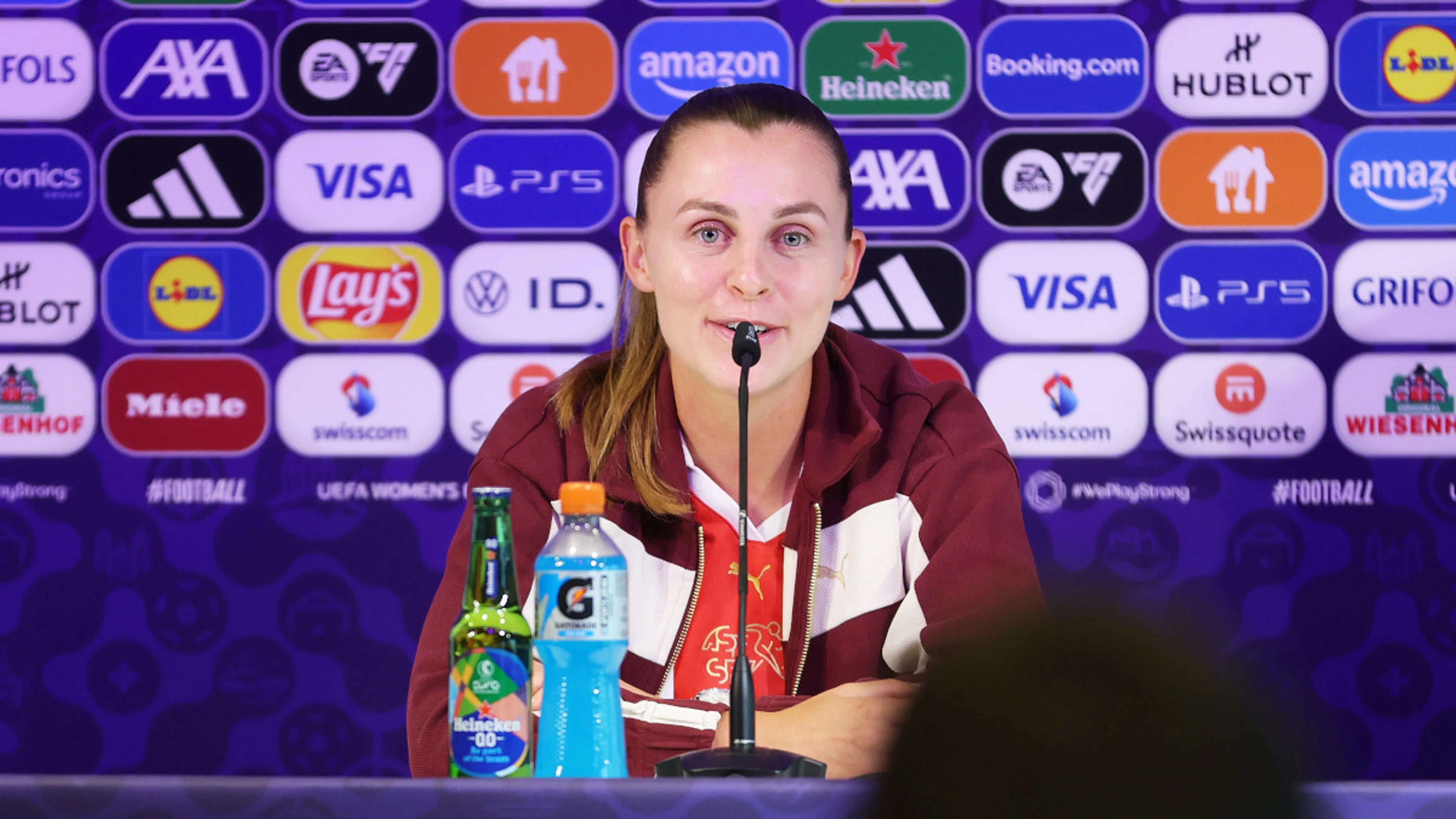 Fan energy key for Swiss in Euros clash with Spain, says Maritz