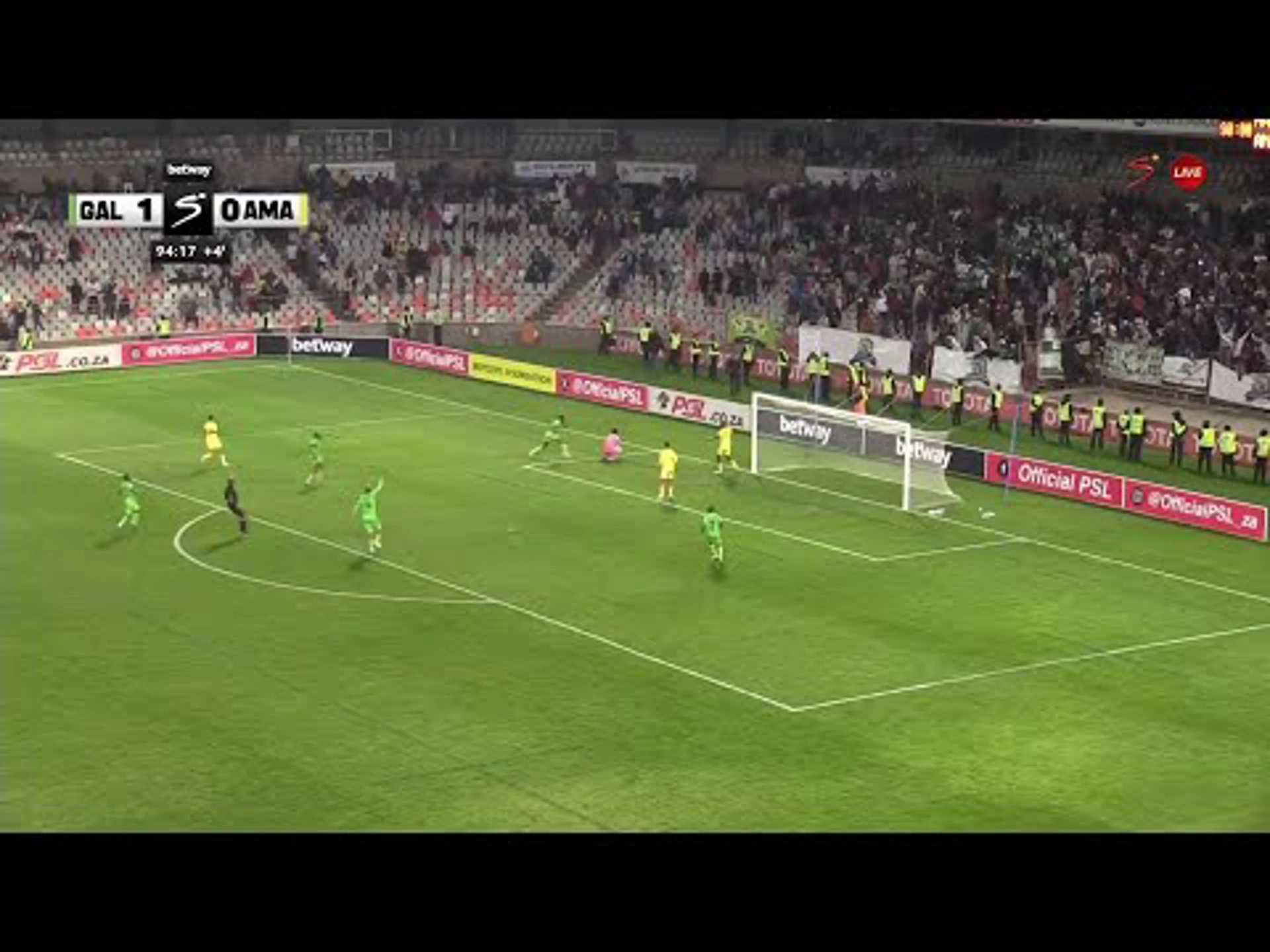 Ben Motshwari with a Spectacular Defensive Act vs. Marumo Gallants