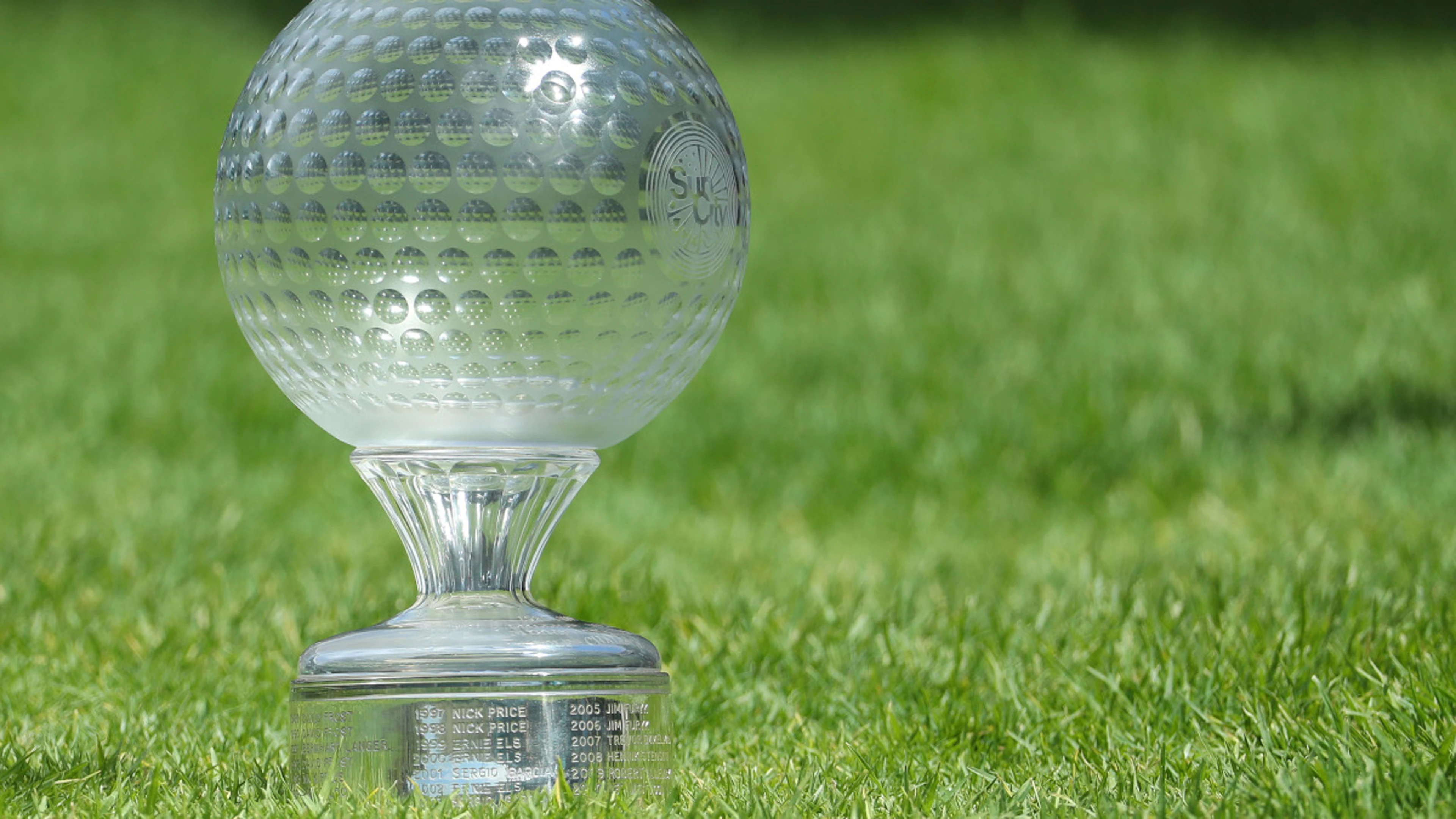 The Nedbank Golf Challenge trophy, a perfect fit for golf royalty