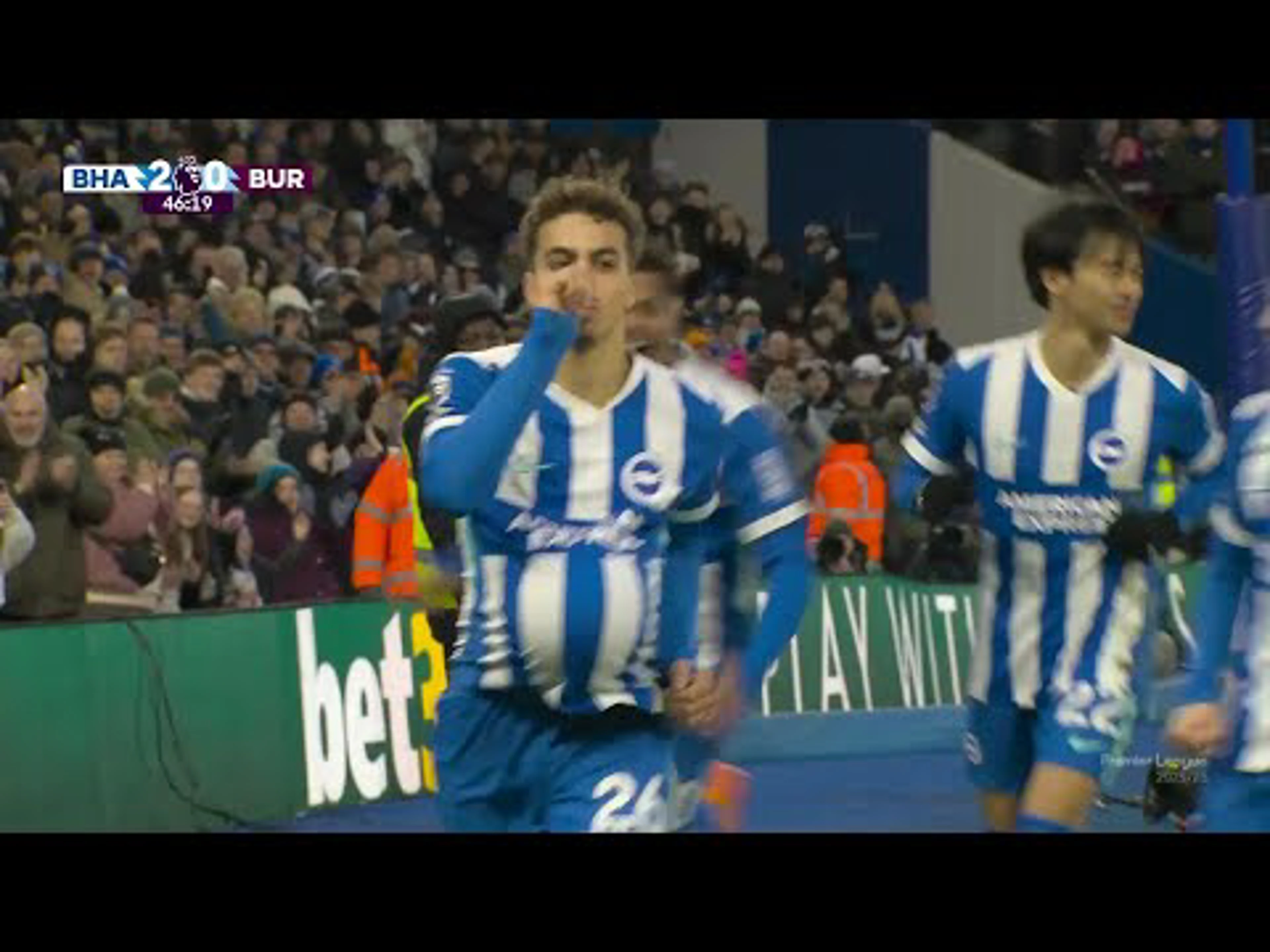 Yasin Ayari | 47ᵗʰ Minute Goal v Burnley